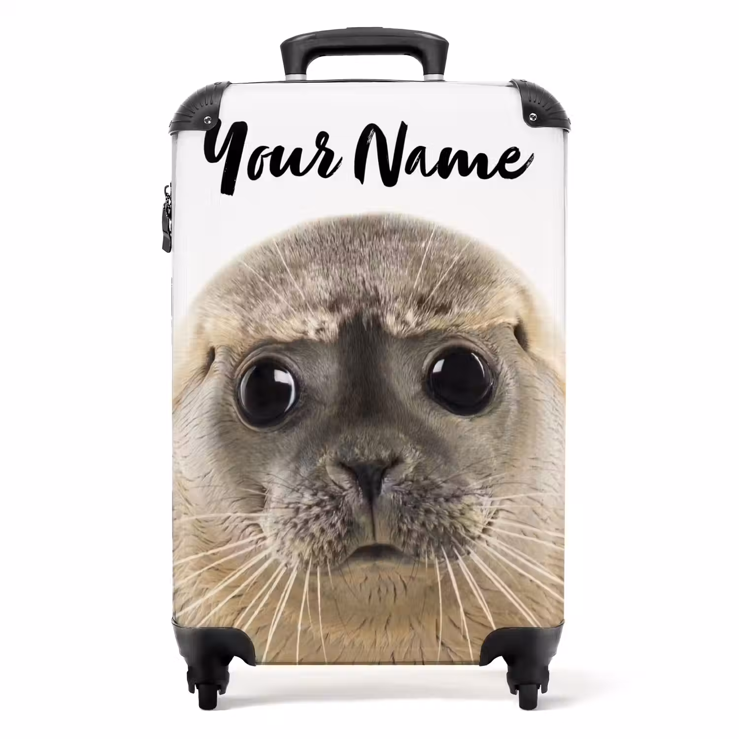 Zyon Zeehond NBS - Handbagage koffer - Kinderen Unisex middel -productfoto_recht