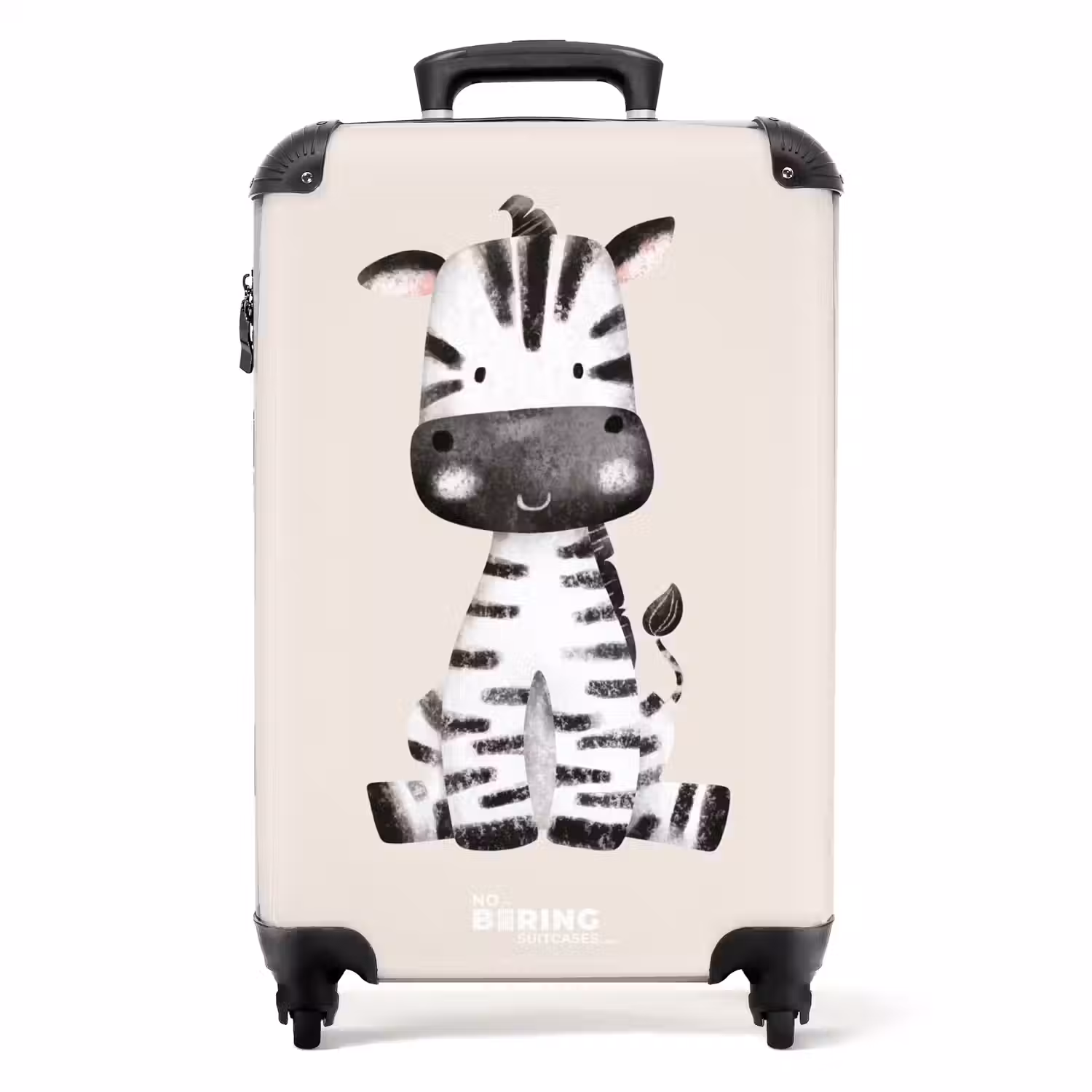 Zoë Zebra NBS - Handbagage koffer - Unisex middel -productfoto_recht