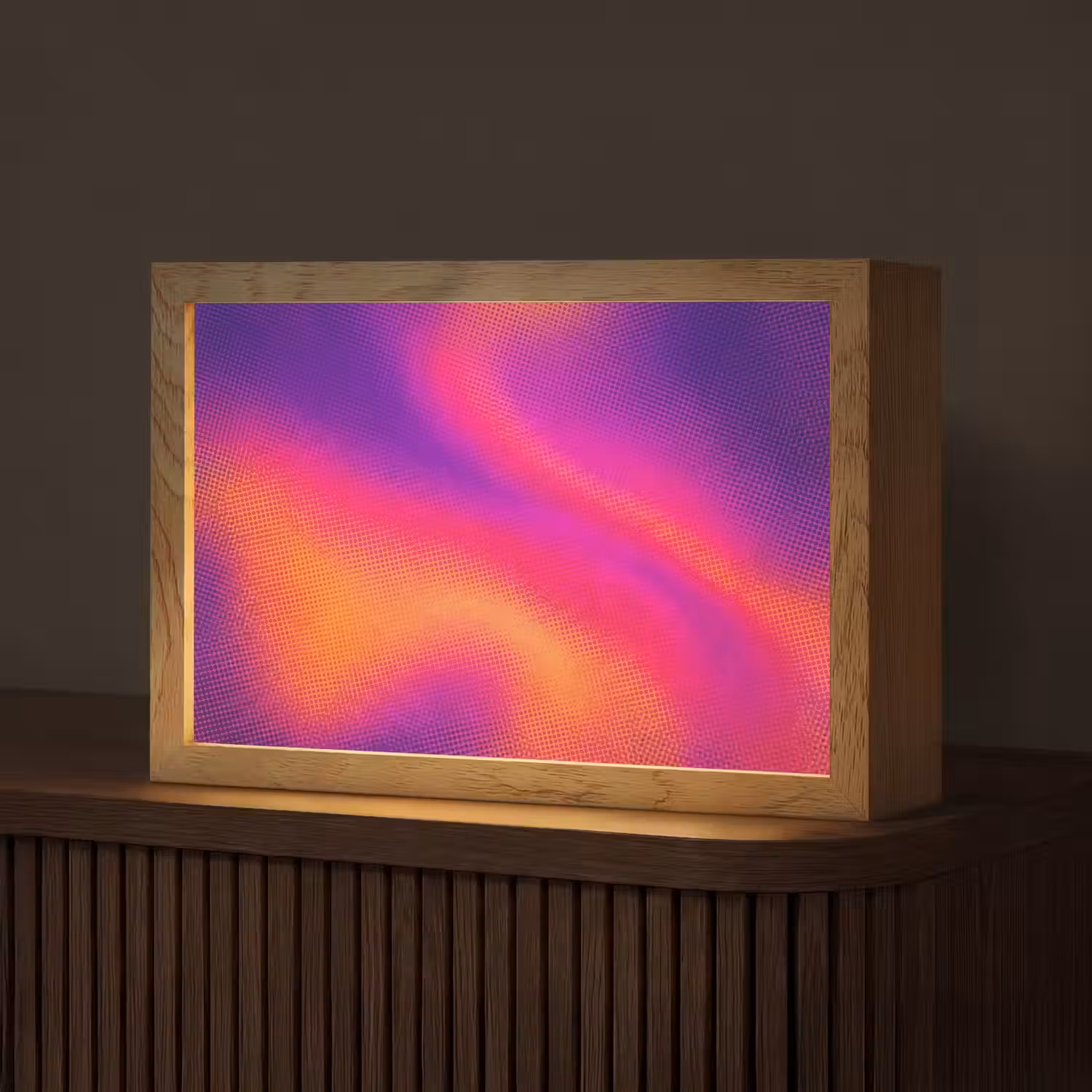 Abstract - Patroon - Kleurverloop Light Box met kabel (Tafellamp) klein -z3d_website