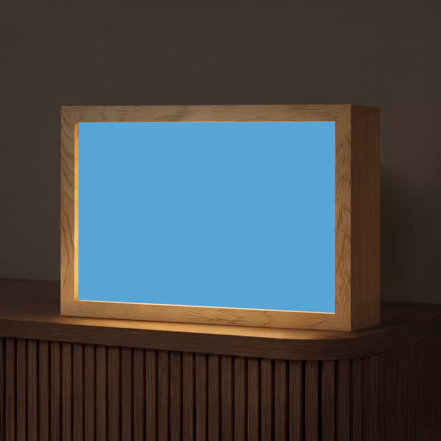Cerulean - Breeze - Blauw Light Box met kabel (Tafellamp) klein 924 -z3d_website