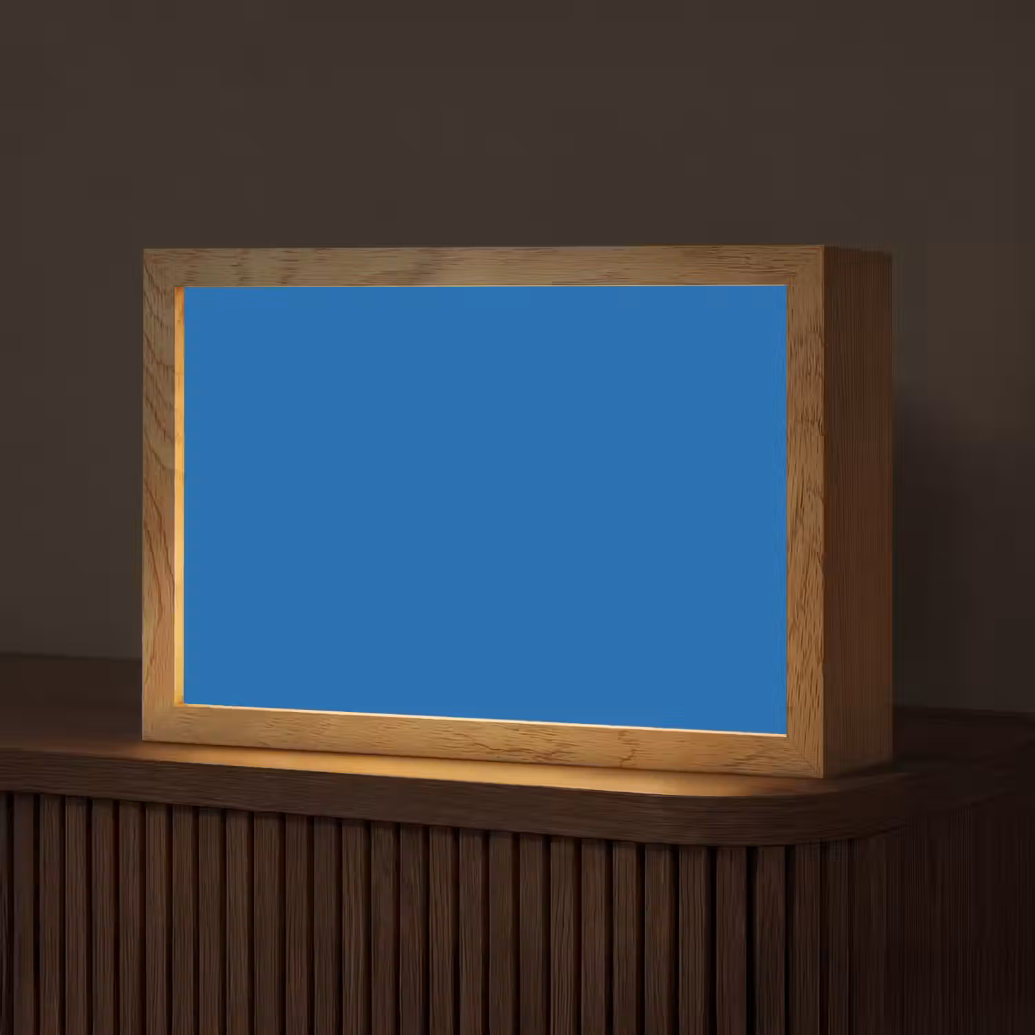 Classic - Azure - Blauw Light Box met kabel (Tafellamp) klein 924 -z3d_website