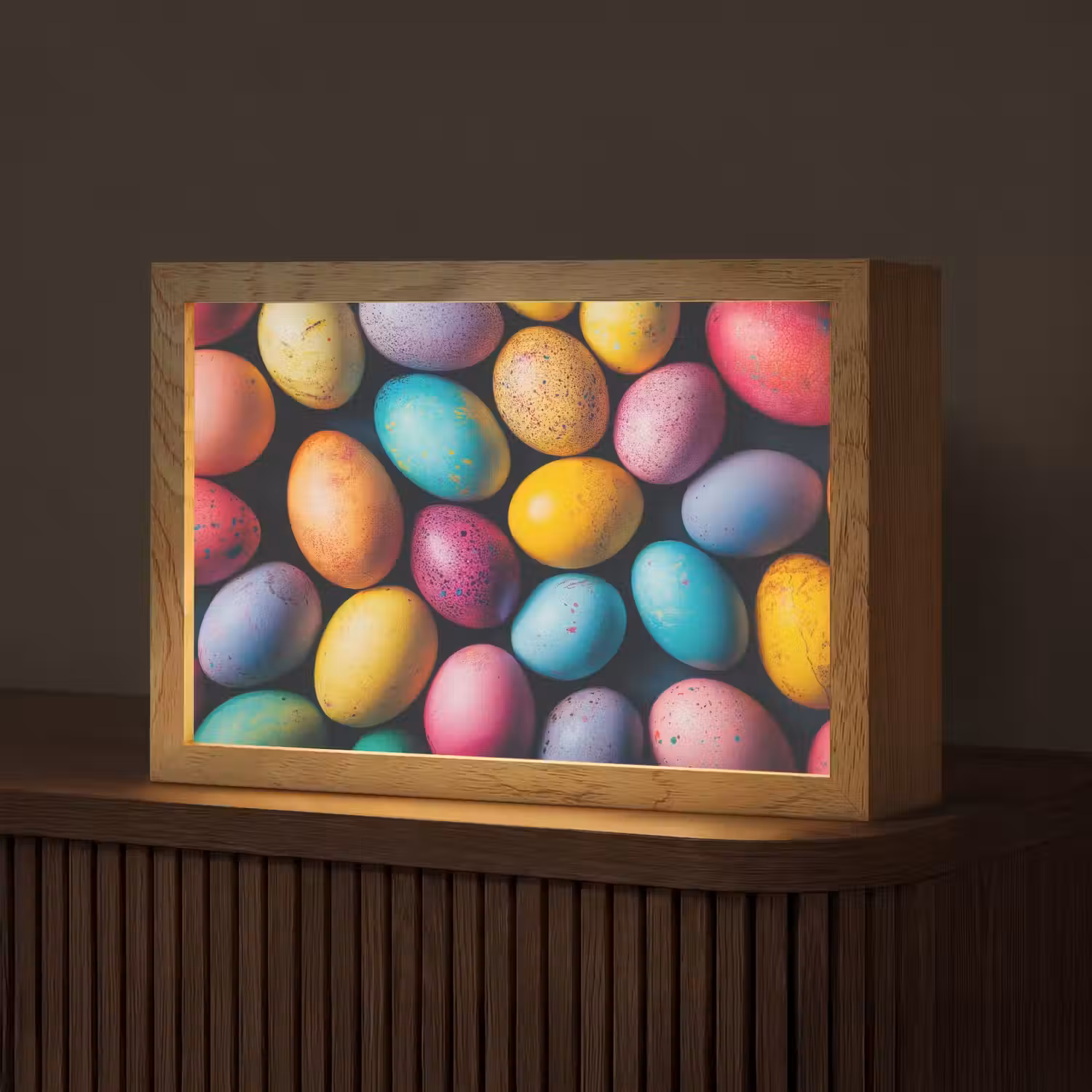 Kleurrijk - Paaseitjes - Spetters Light Box met kabel (Tafellamp) klein -z3d_website