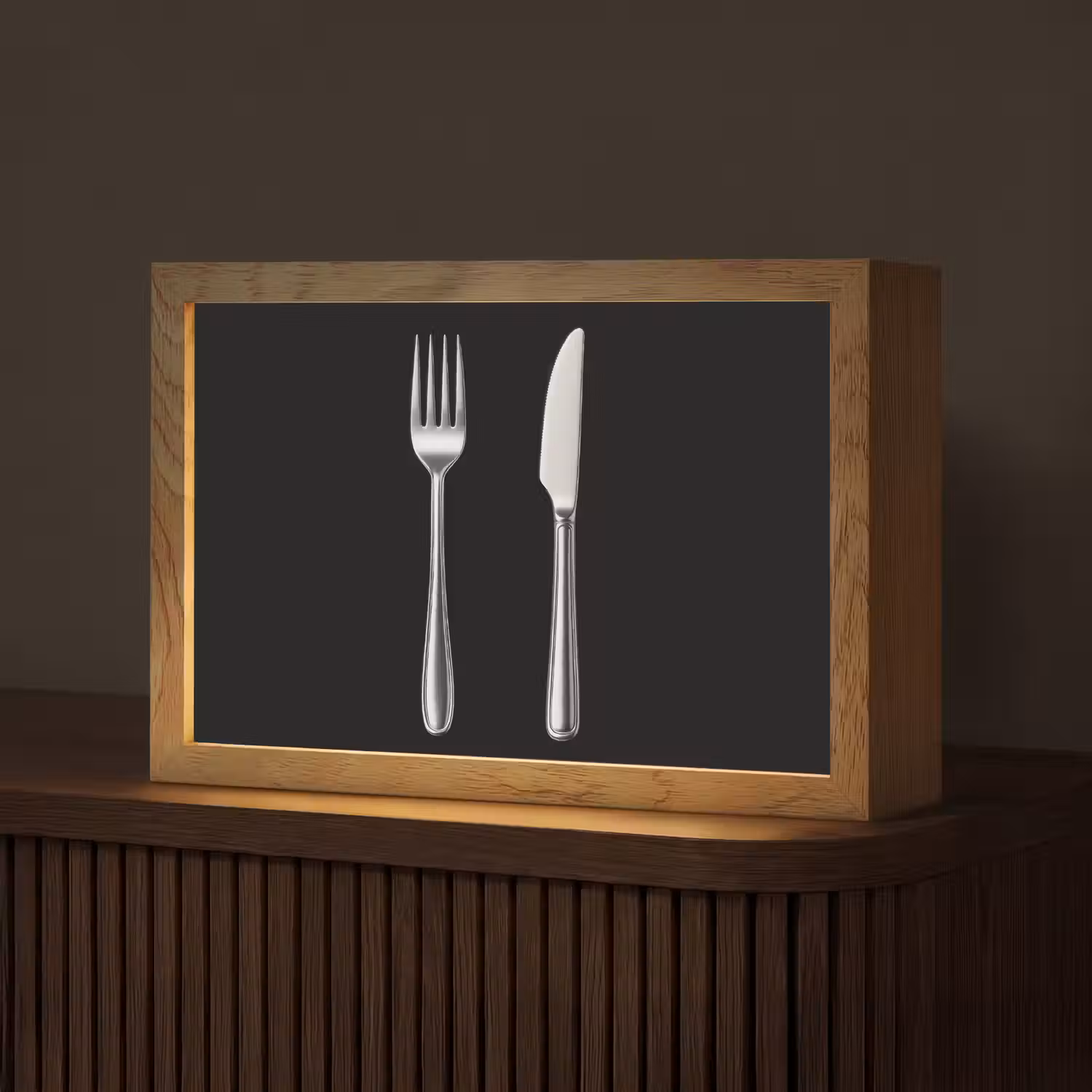 Bestek - Klassiek - Elegant Light Box met kabel (Tafellamp) klein -z3d_website