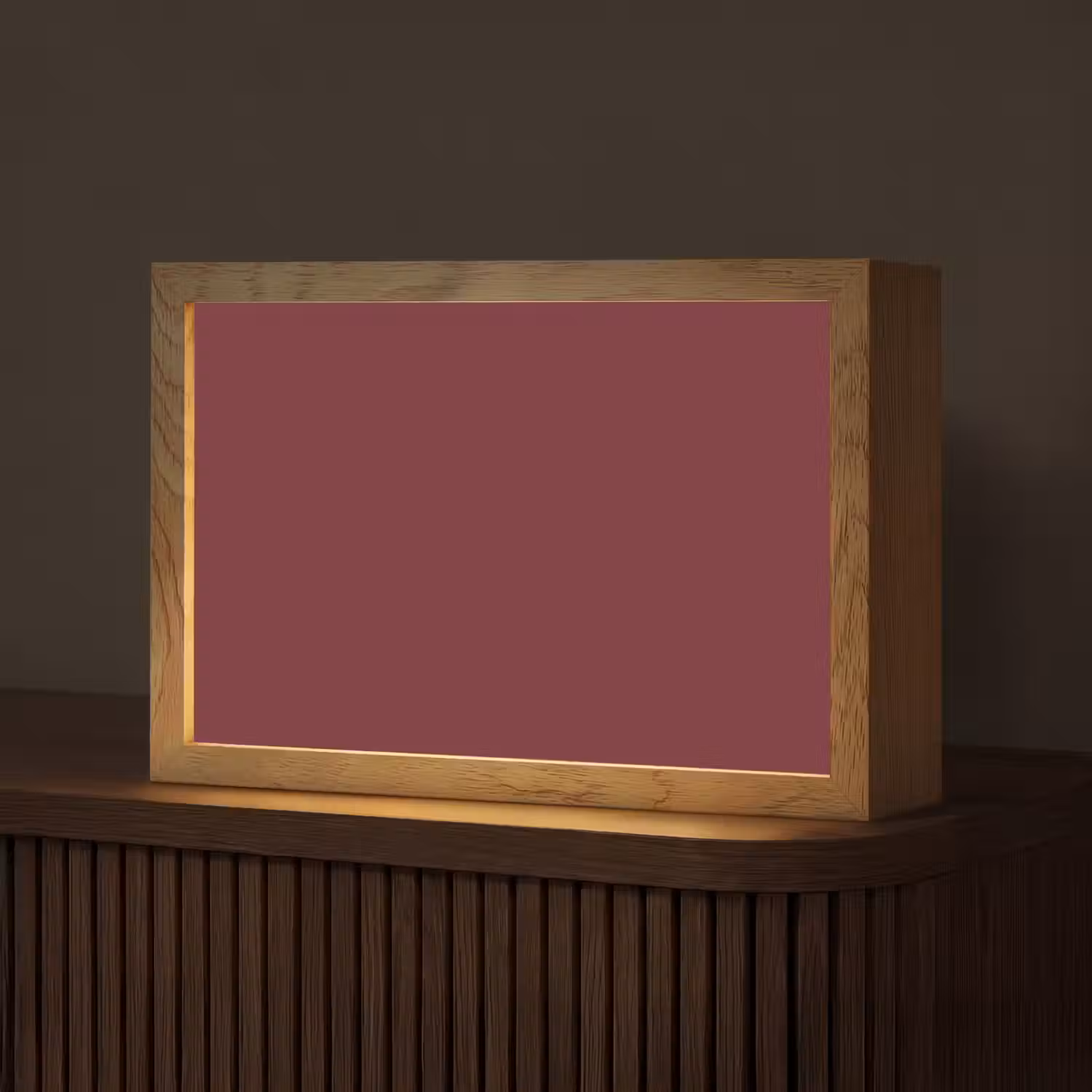 Dark - Garnet - Rood Light Box met kabel (Tafellamp) klein 924 -z3d_website
