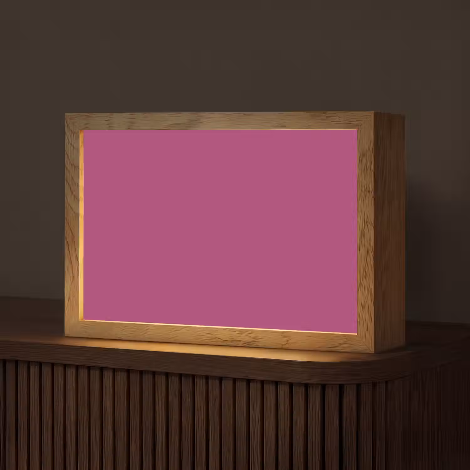 Deep - Magenta - Paars Light Box met kabel (Tafellamp) klein 924 -z3d_website