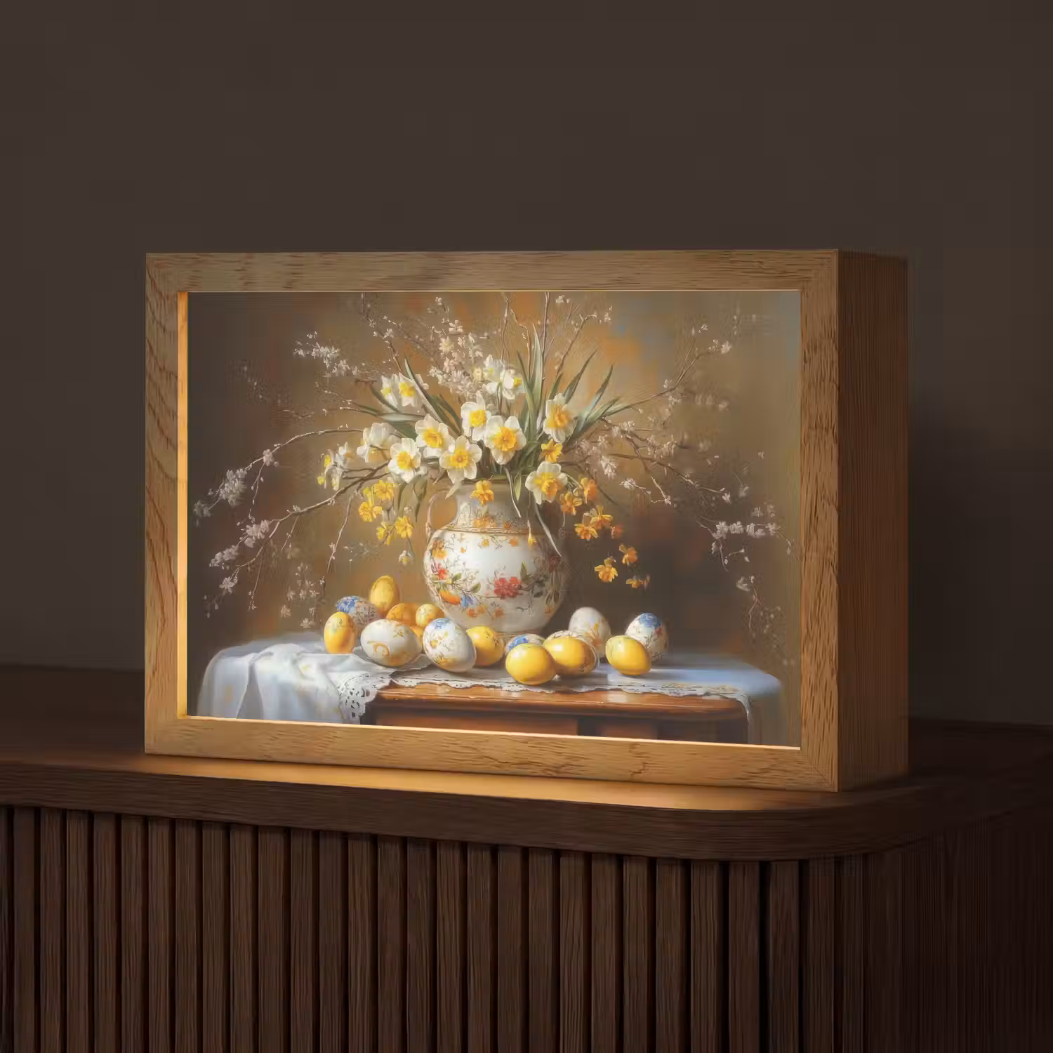 Paaseieren - Stilleven - Vaas Light Box met kabel (Tafellamp) klein -z3d_website