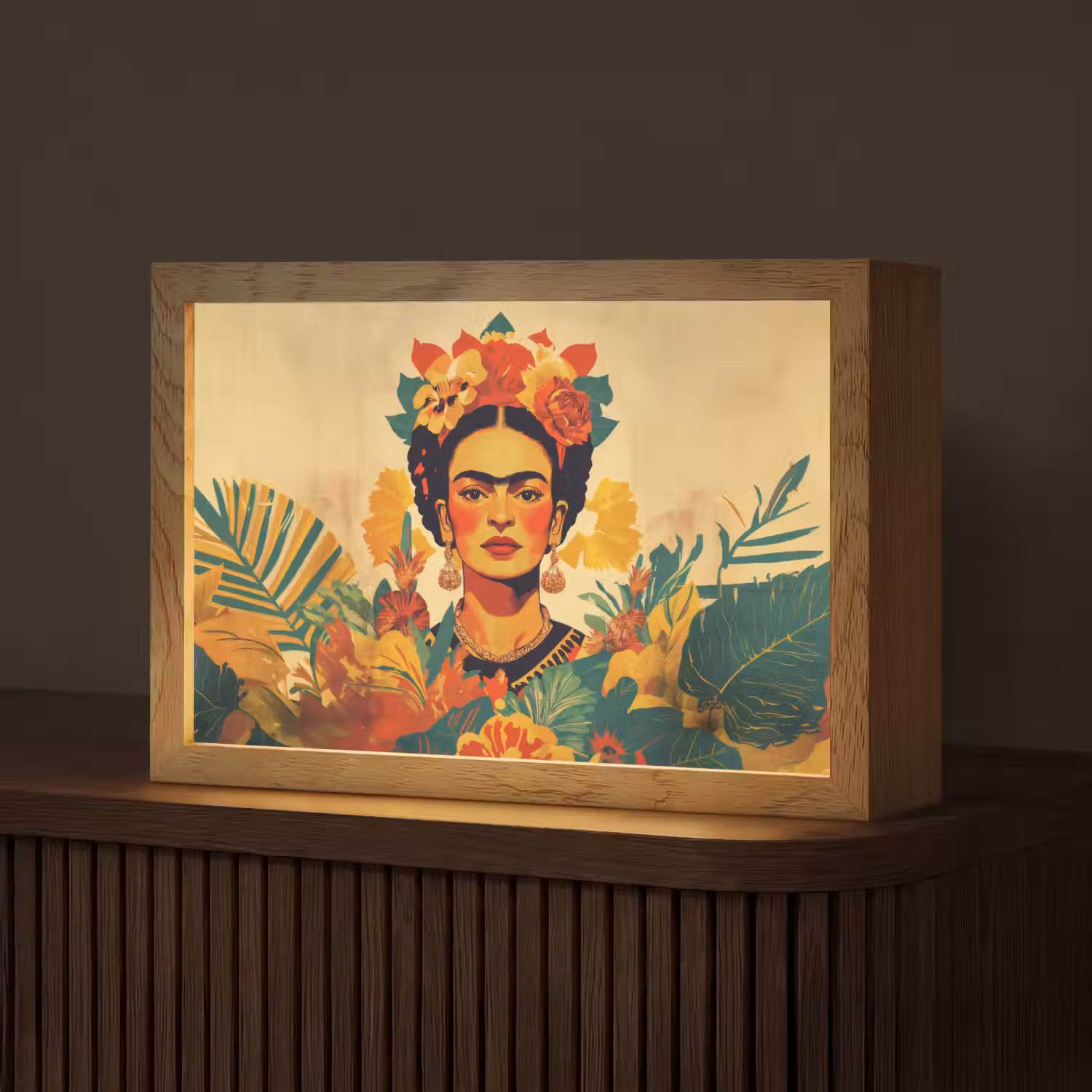 Vrouwelijk - Bloemen - Sieraden Light Box met kabel (Tafellamp) klein -z3d_website