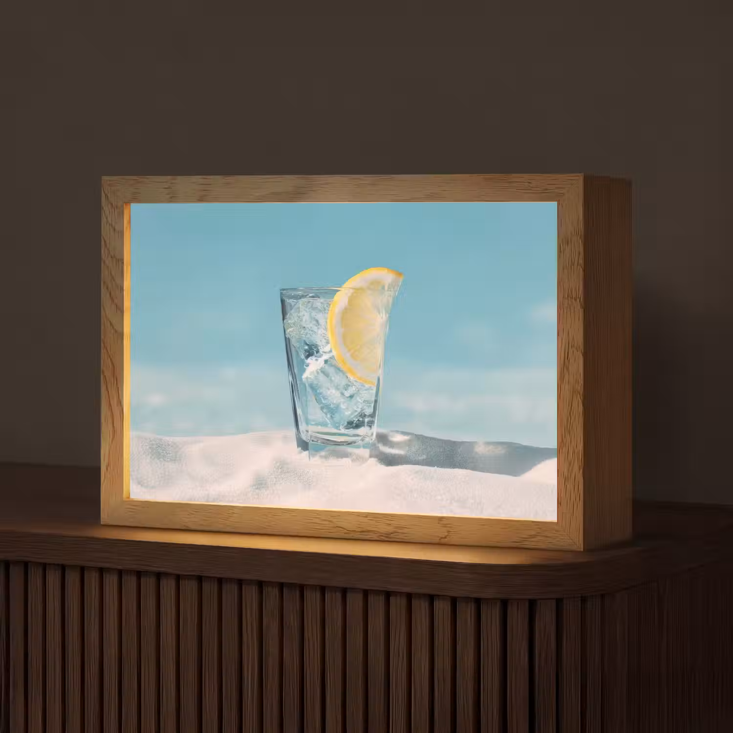 Glas - ijsblokjes - Citroen Light Box met kabel (Tafellamp) klein -z3d_website