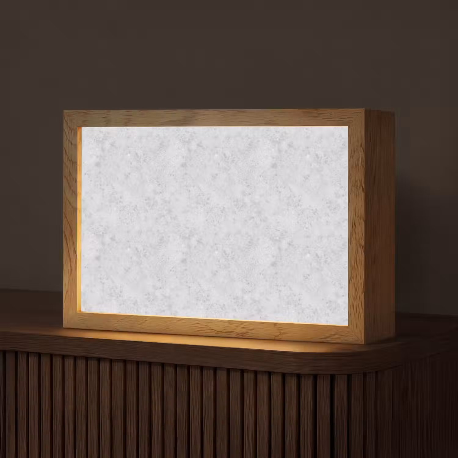 Grijs - Terrazzo-effect - Beton Light Box met kabel (Tafellamp) klein 924 -z3d_website