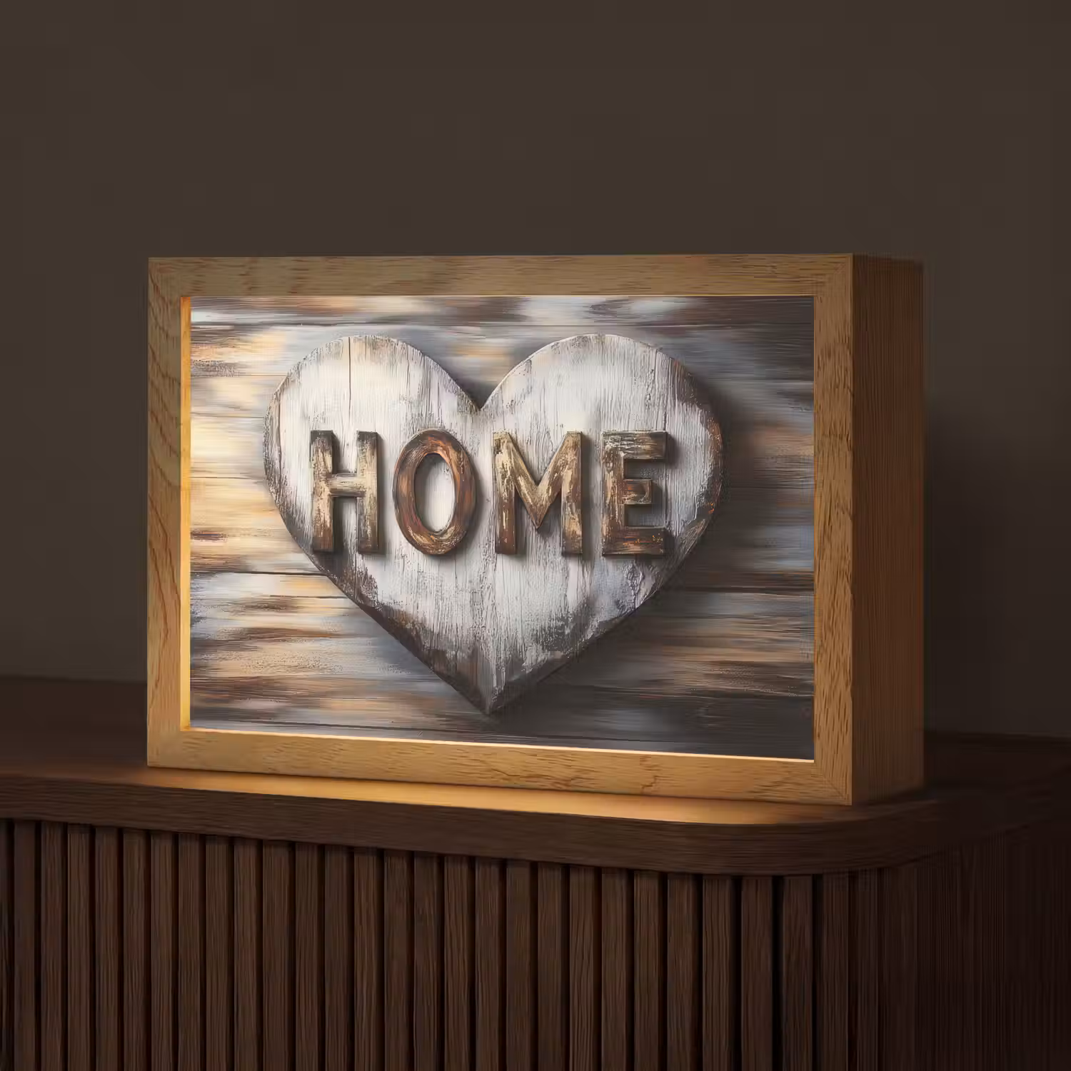 Home - Hart - Houtlook - Liefde Light Box met kabel (Tafellamp) klein -z3d_website
