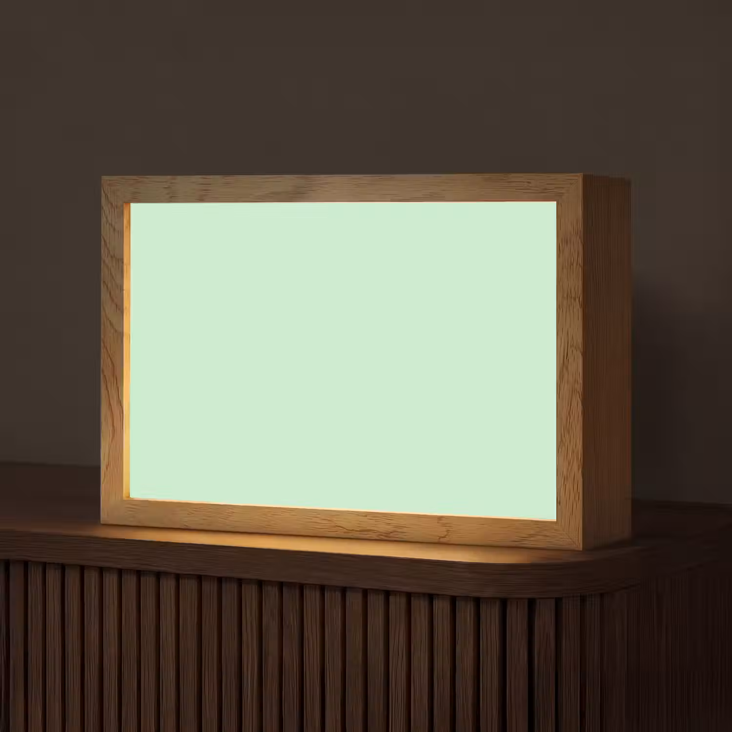 Pale - Mint - Groen Light Box met kabel (Tafellamp) klein 924 -z3d_website