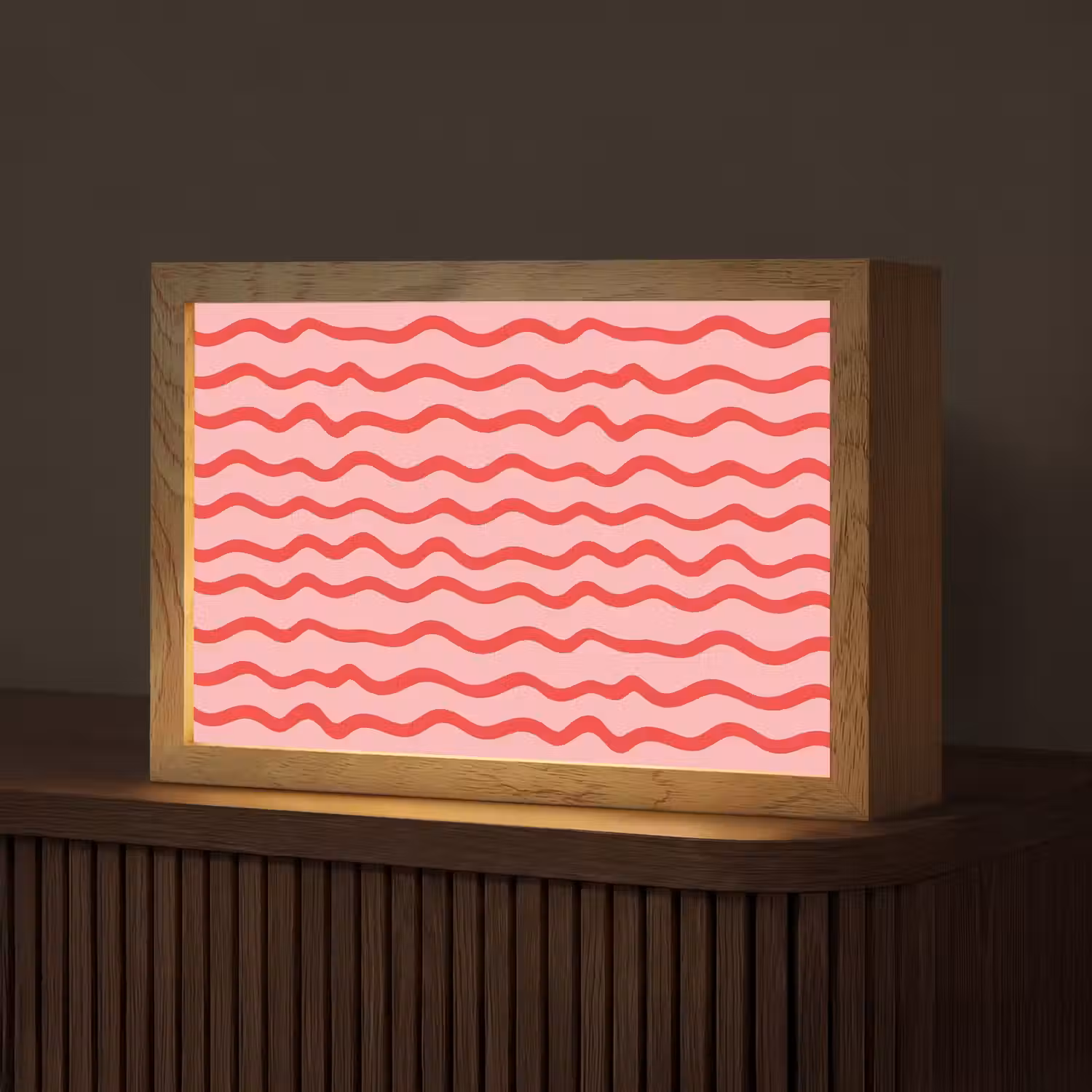 Speels - Patroon - Rood Light Box met kabel (Tafellamp) klein 924 -z3d_website