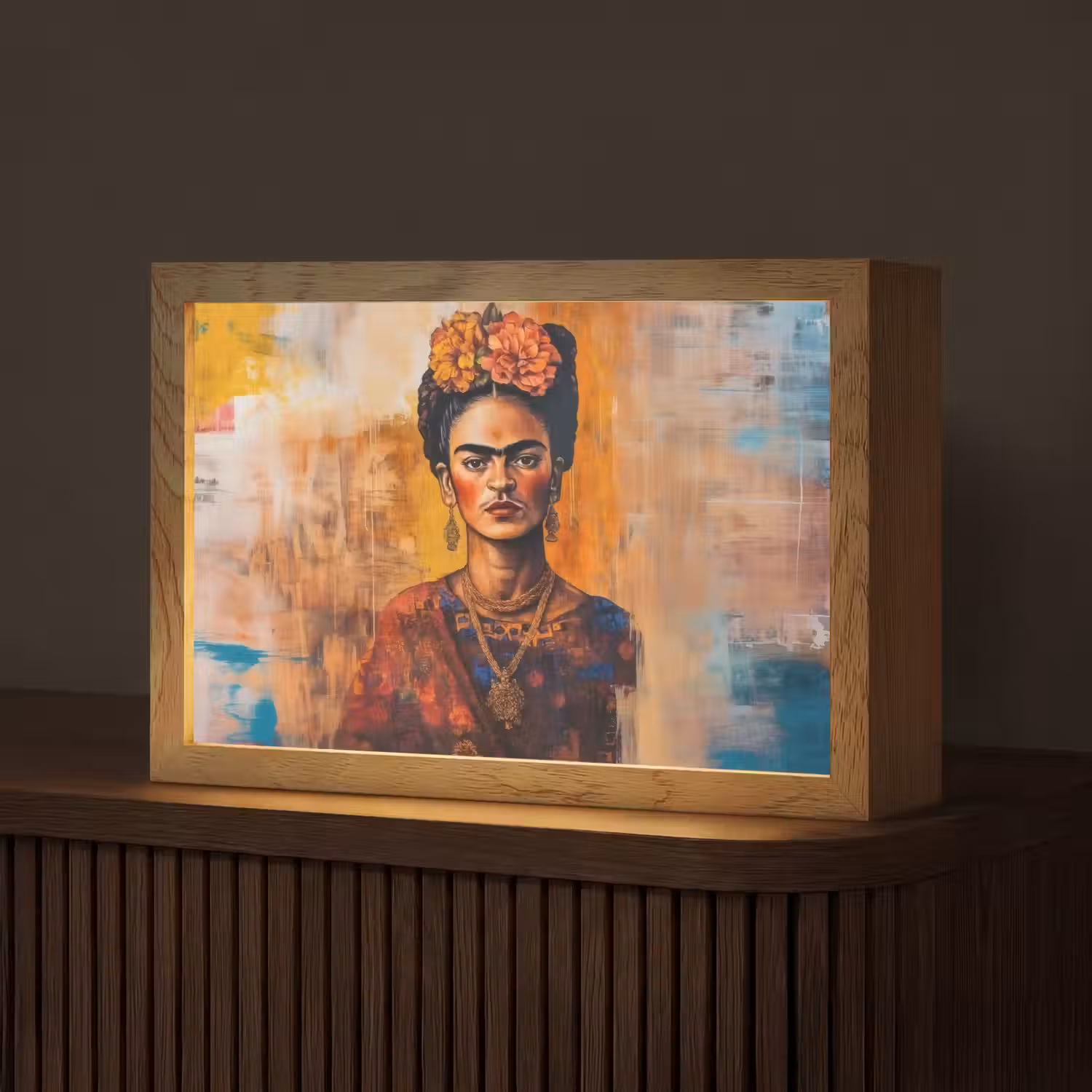 Portret - Sieraden - Schilderachtig Light Box met kabel (Tafellamp) klein -z3d_website