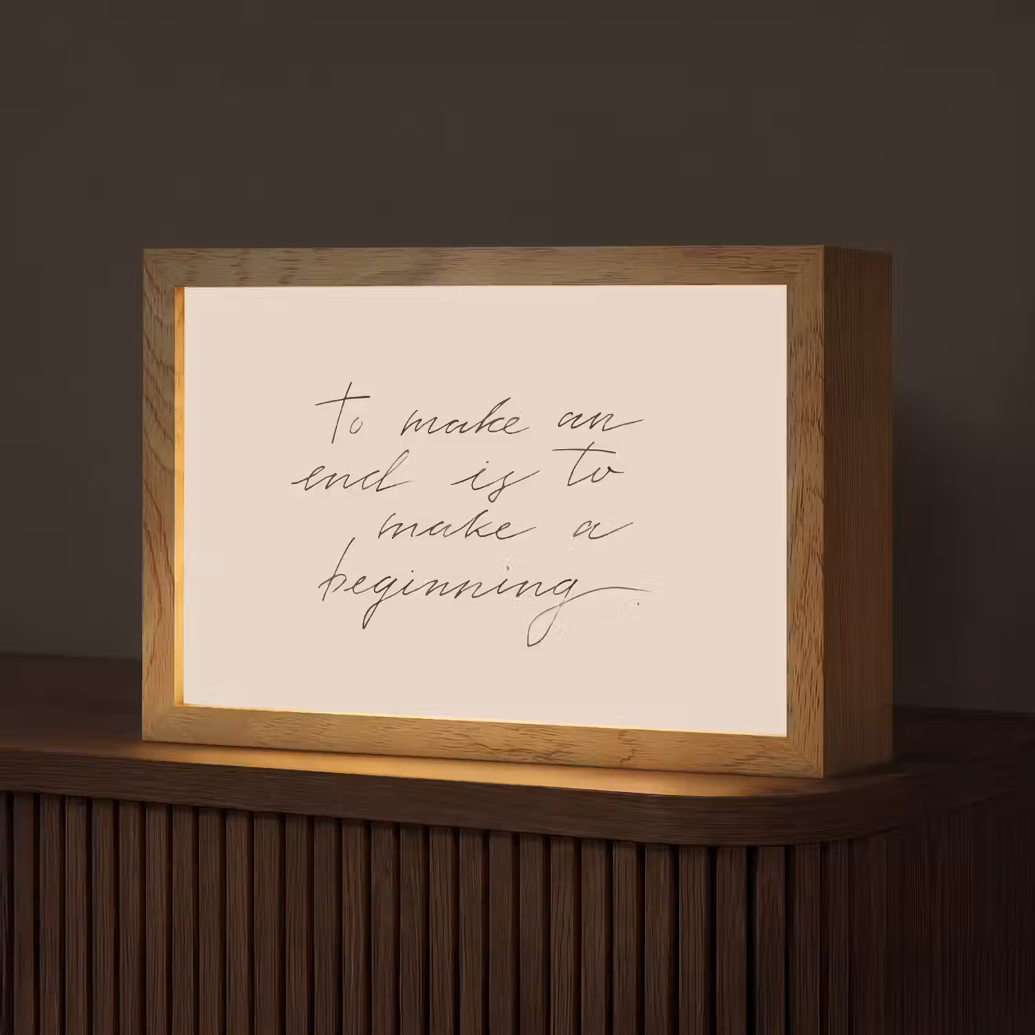 Quote - Pastel - Spreuk - Tekst Light Box met kabel (Tafellamp) klein -z3d_website