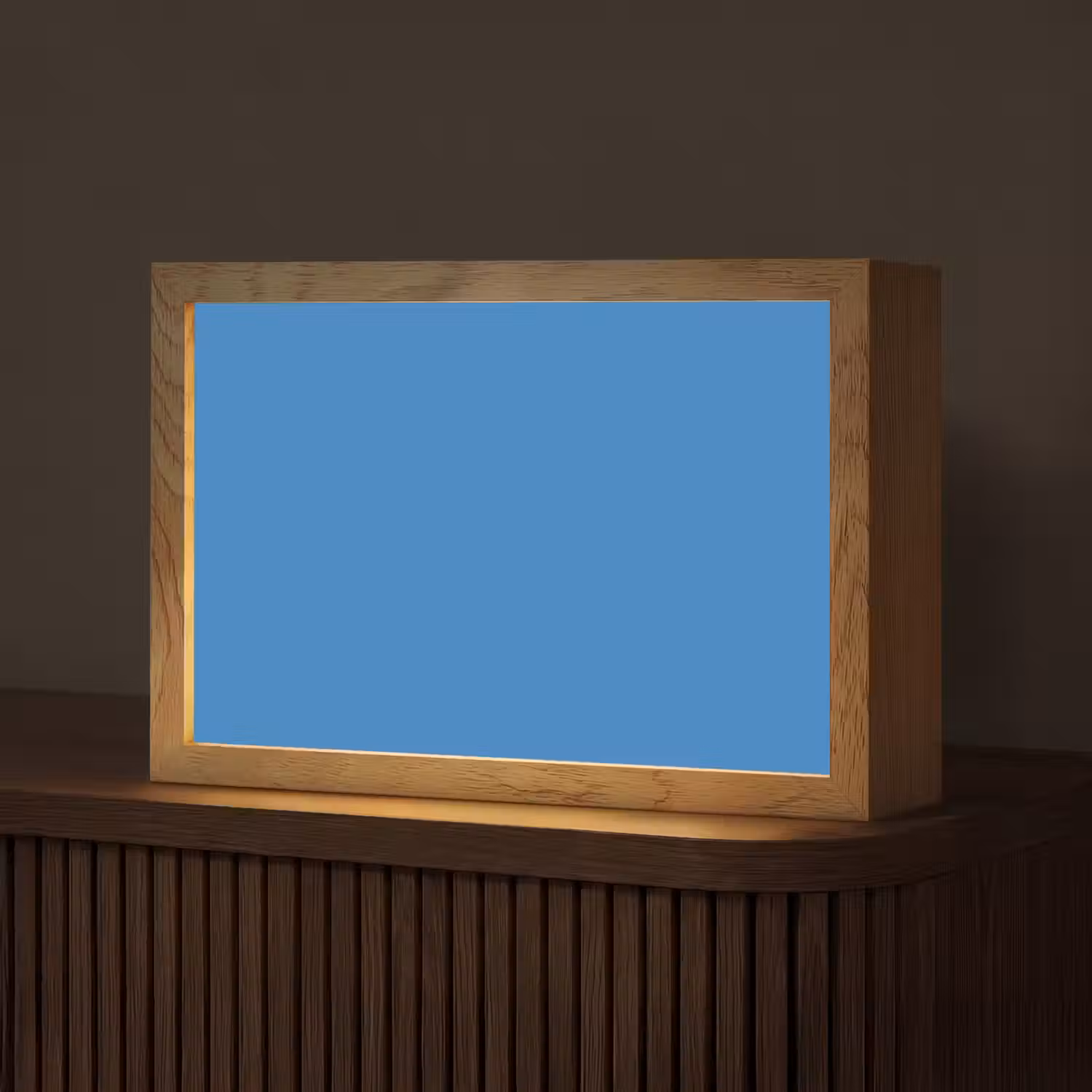 Royal - Blue - Blauw Light Box met kabel (Tafellamp) klein 924 -z3d_website