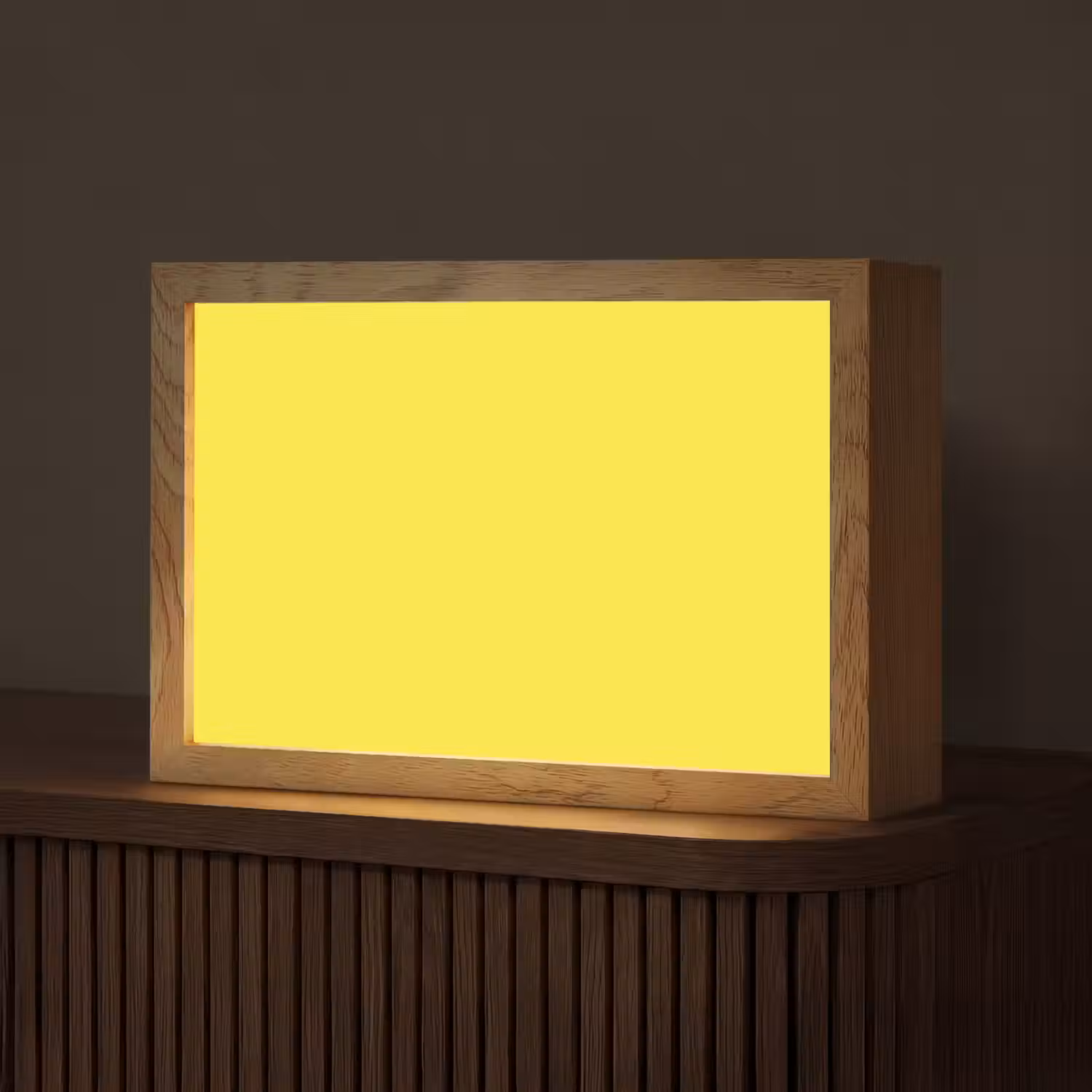 Soft - Custard - Geel Light Box met kabel (Tafellamp) klein 924 -z3d_website