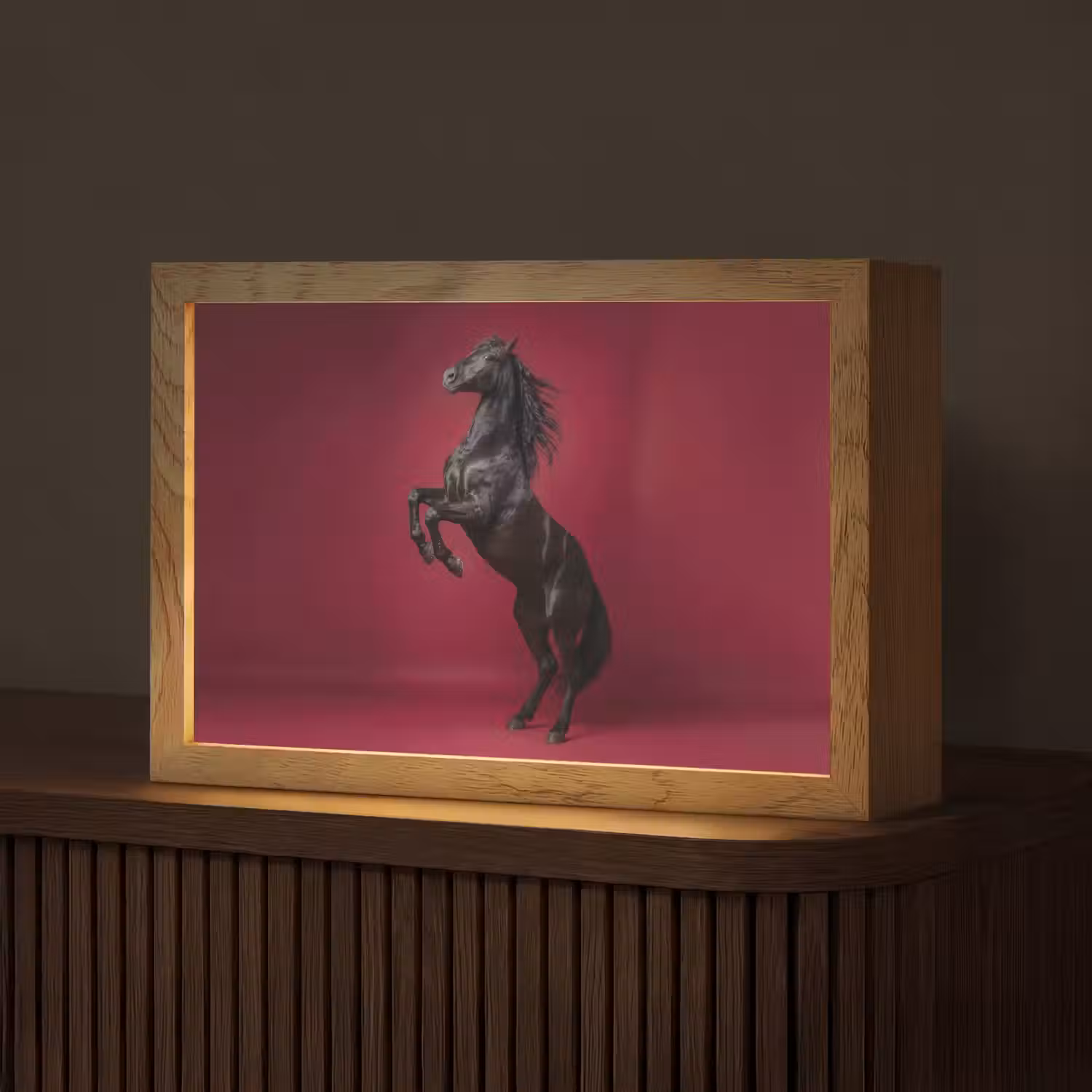 Hengst - Steigert - Rood Light Box met kabel (Tafellamp) klein -z3d_website