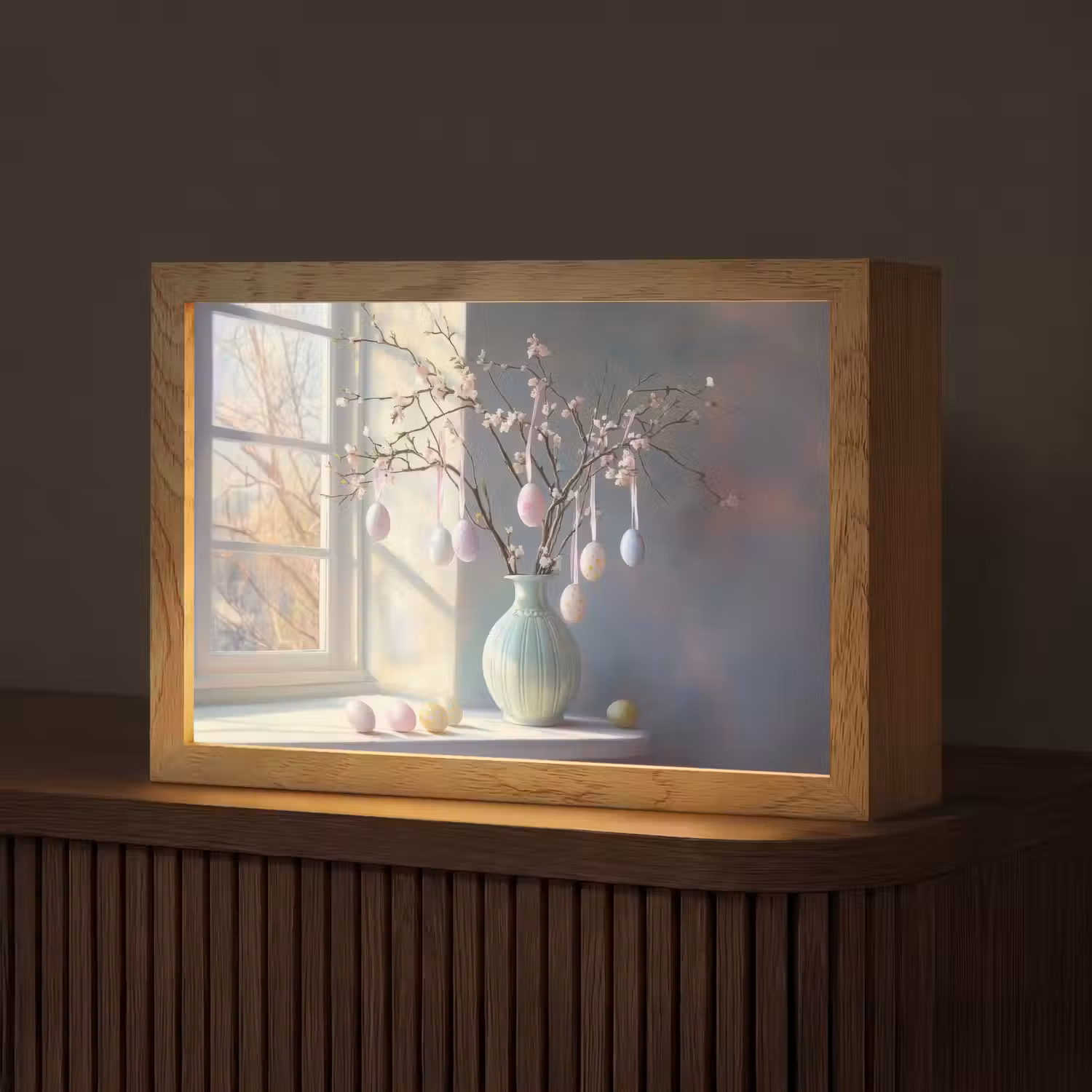 Stilleven - Vaas - Paastak Light Box met kabel (Tafellamp) klein -z3d_website
