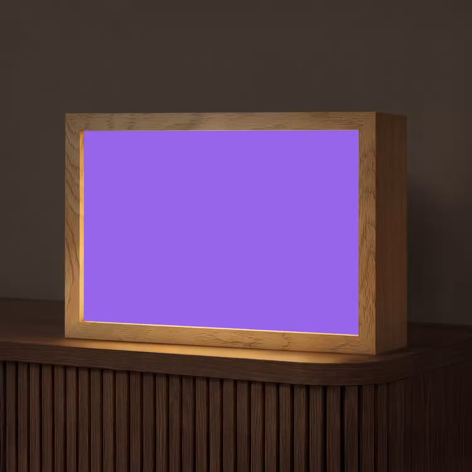Vivid - Violet - Paars Light Box met kabel (Tafellamp) klein 924 -z3d_website