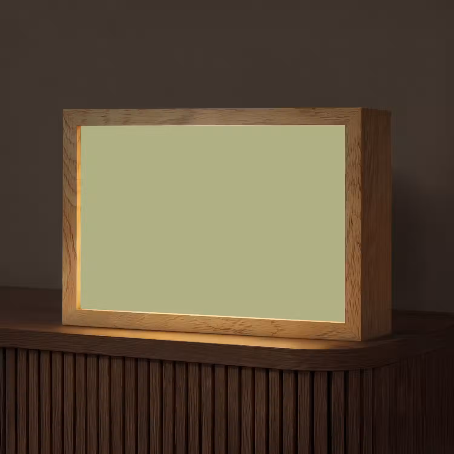 Whispering - Sage - Groen Light Box met kabel (Tafellamp) klein 924 -z3d_website