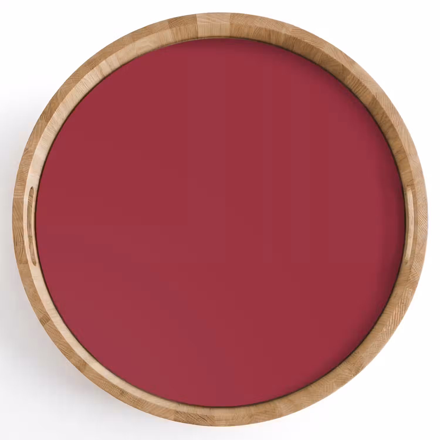 Antique - Ruby - Rood Dienblad Rond middel 914 -z3d_shopping