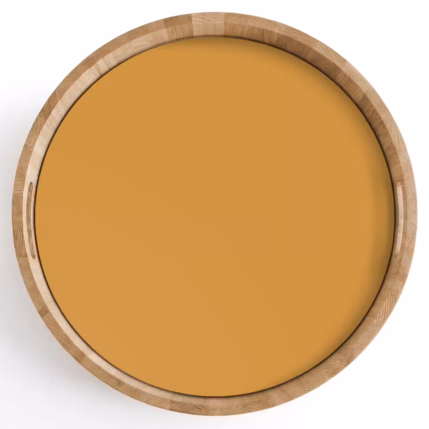 Autumn - Mustard - Geel Dienblad Rond middel 914 -z3d_shopping