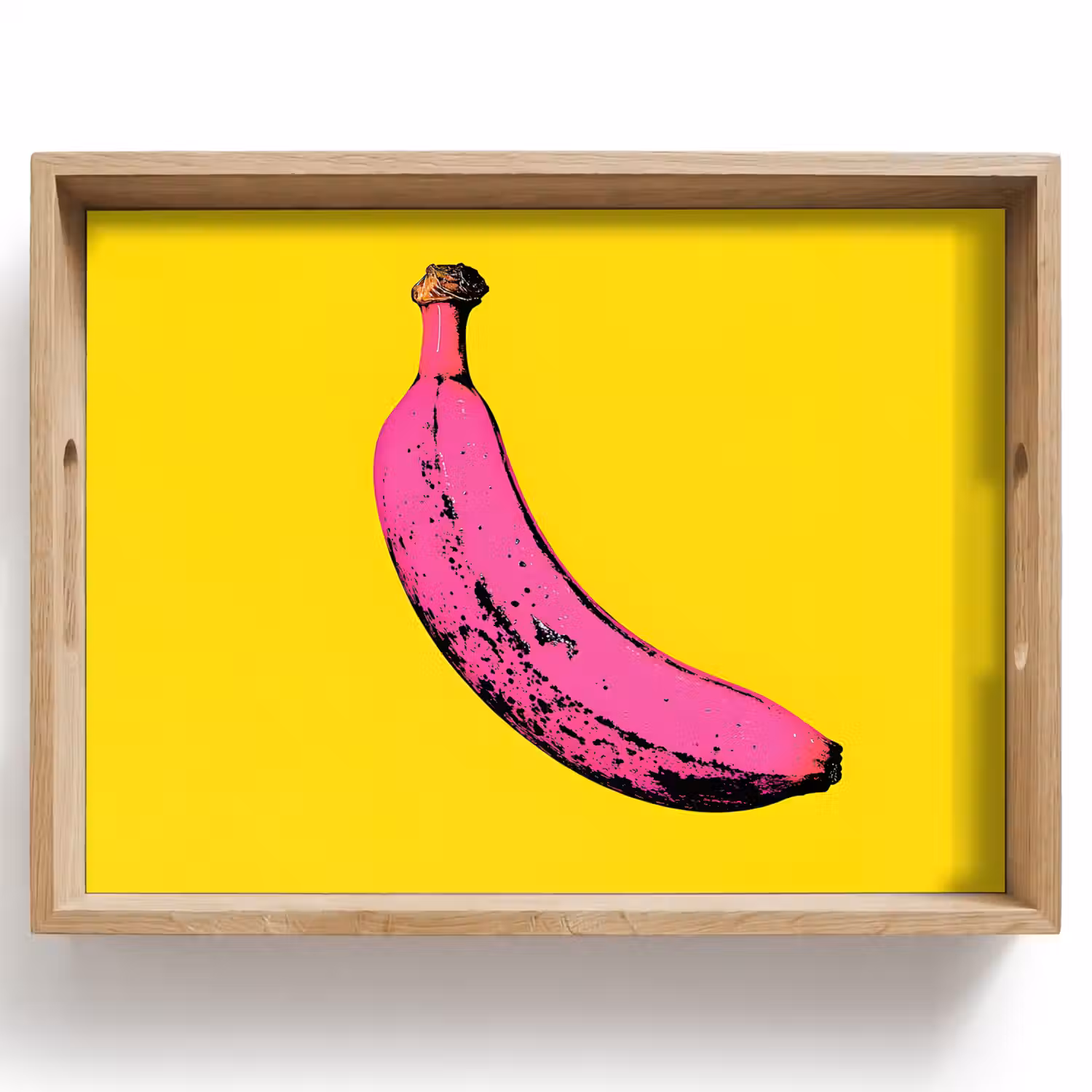 Banaan - Grafisch - Geel Dienblad Rechthoek middel -z3d_shopping