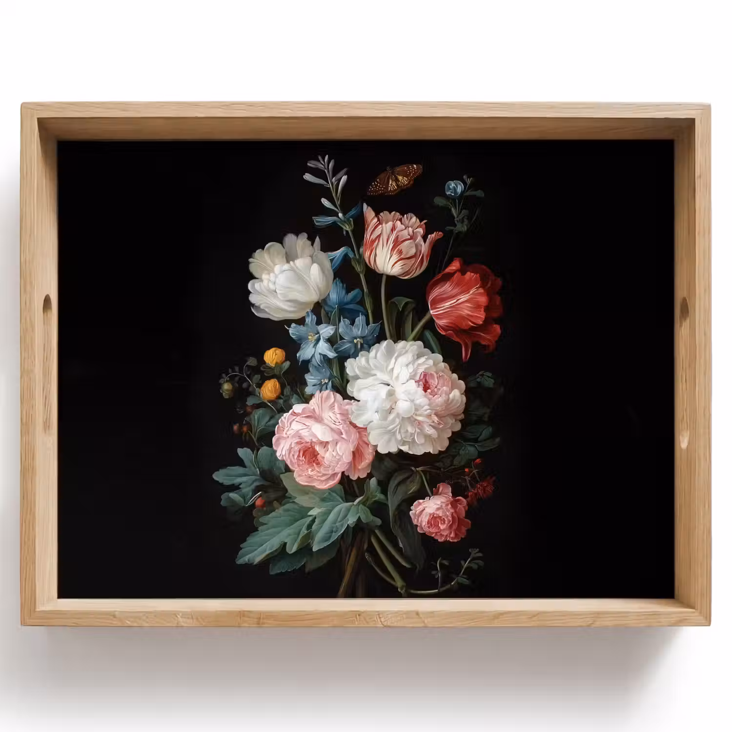 Boeket - Kleurrijk - Klassiek Dienblad Rechthoek middel -z3d_shopping