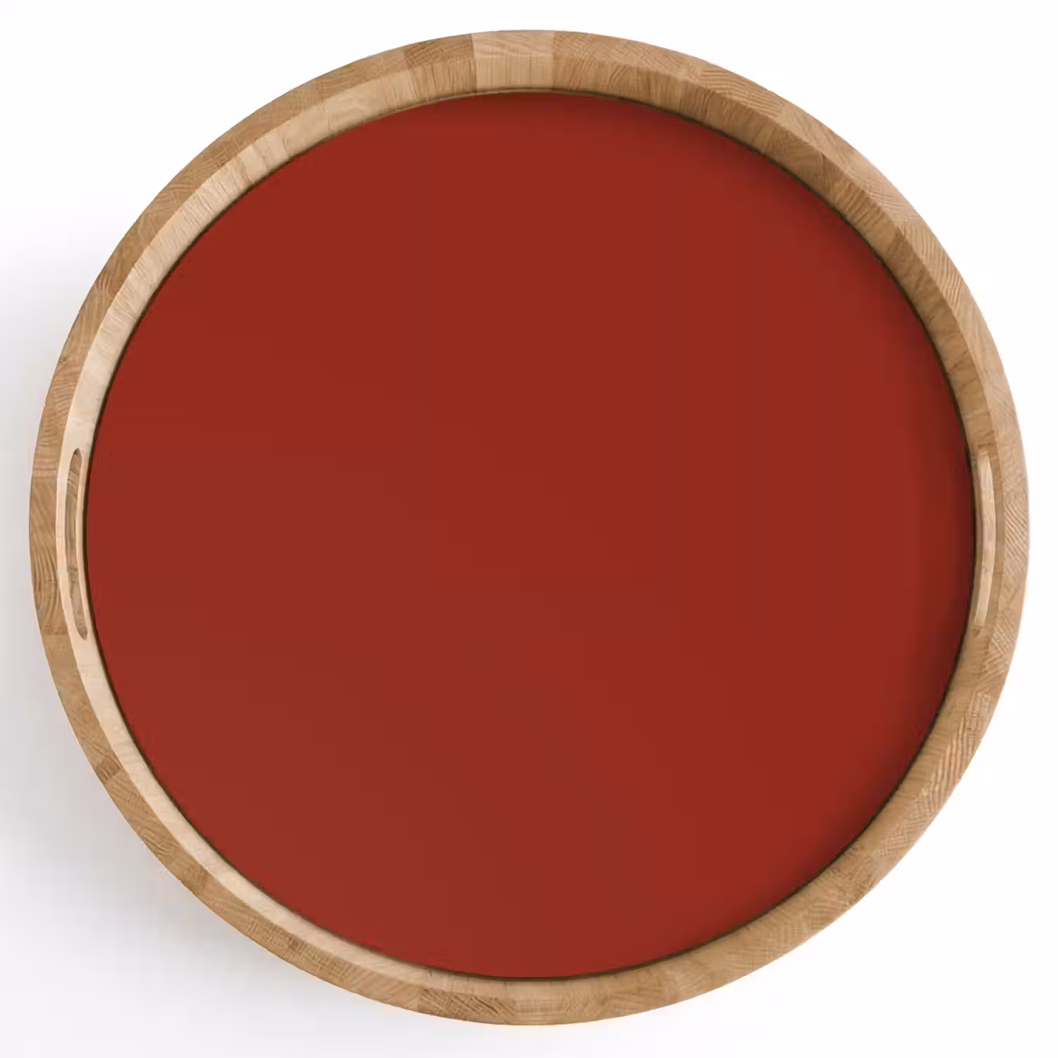 Burnt - Copper - Rood Dienblad Rond middel 914 -z3d_shopping