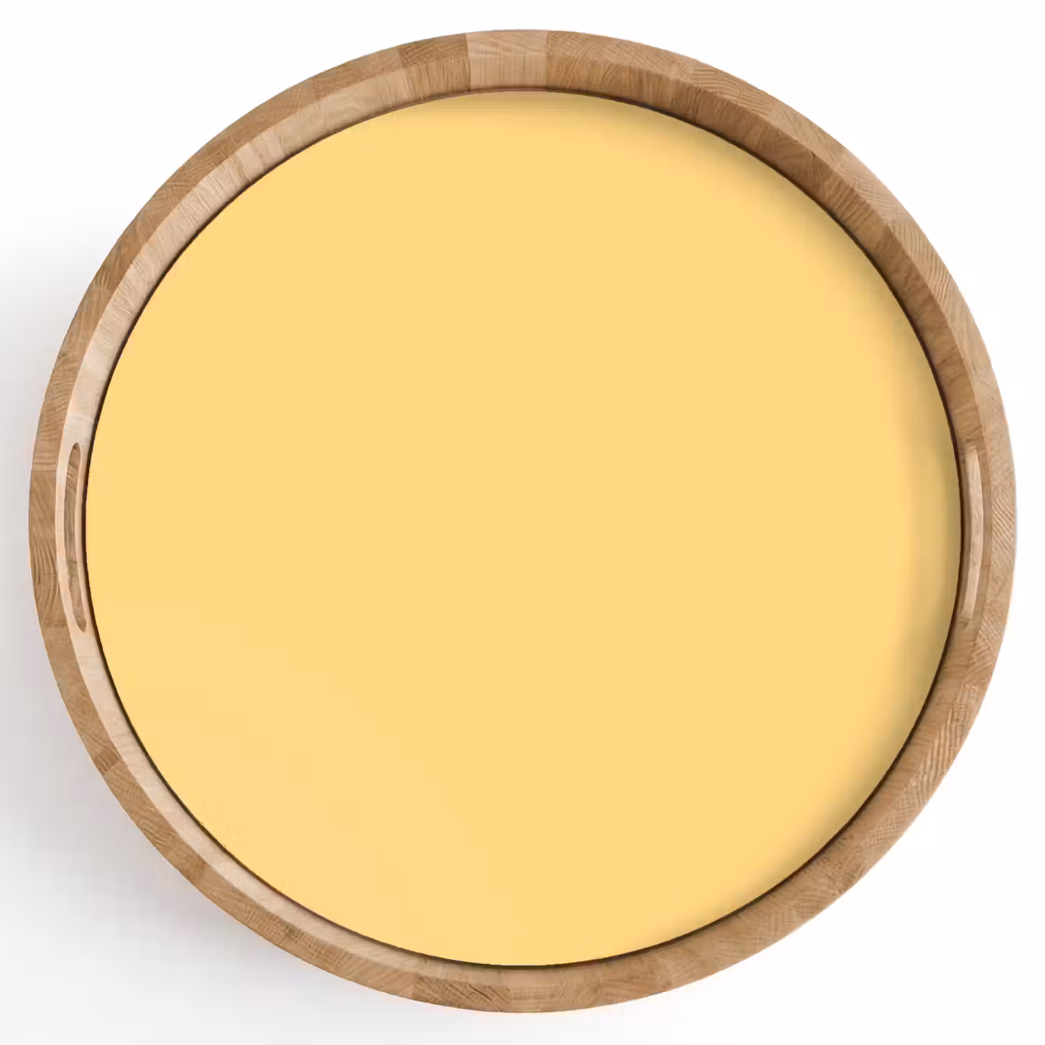 Butter - Geel - Yellow Dienblad Rond middel 914 -z3d_shopping