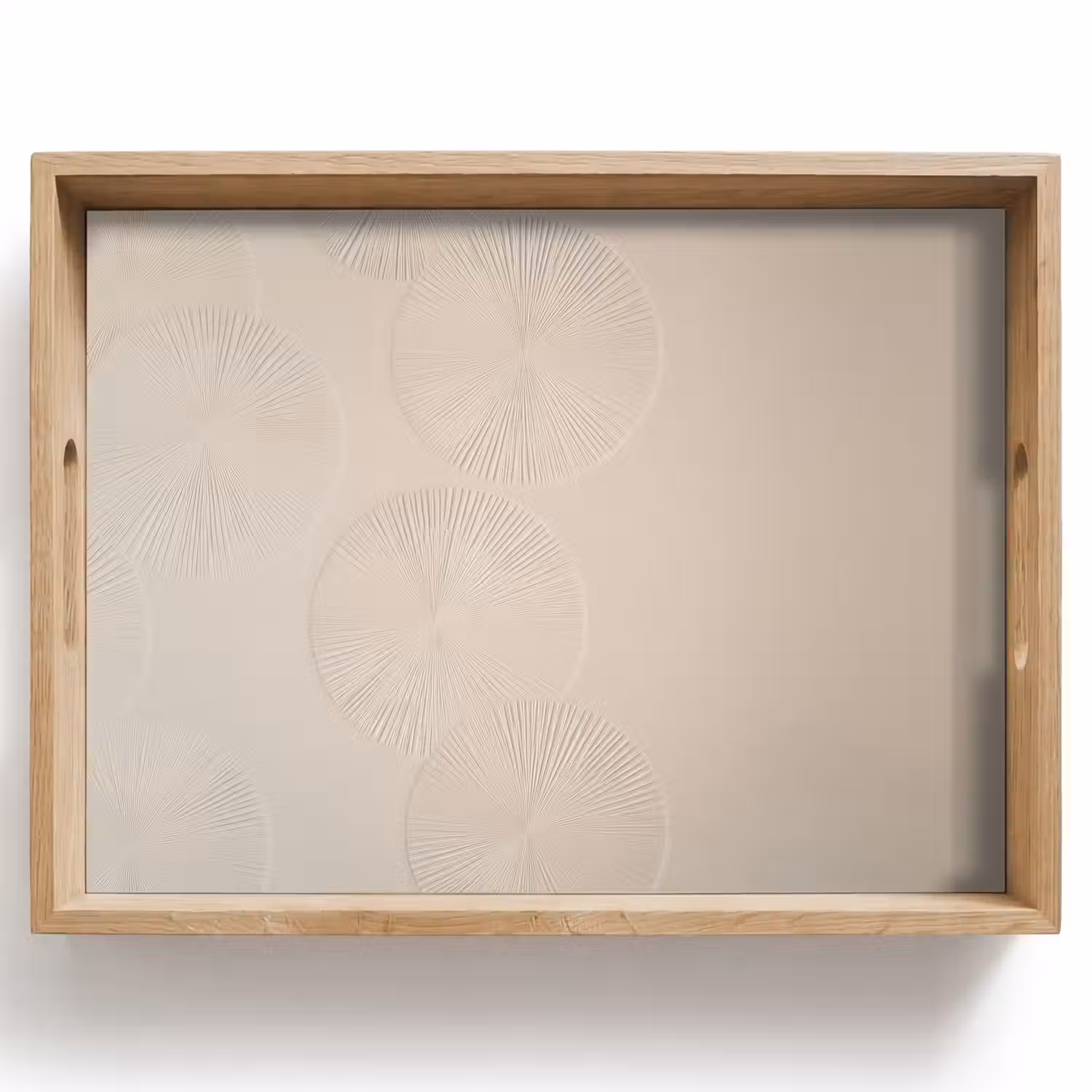 Japandi - Beige - Modern Dienblad Rechthoek middel -z3d_shopping