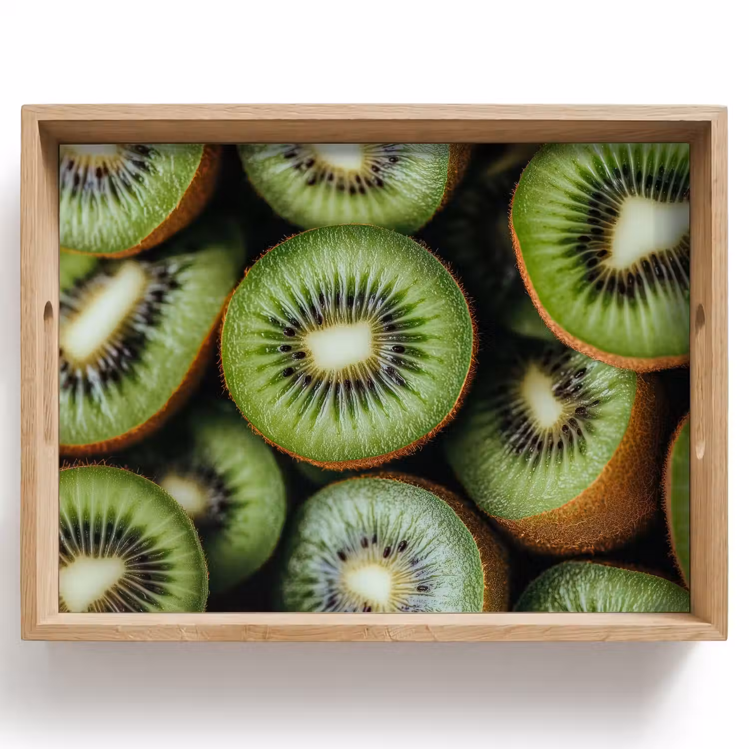 Kiwi - Fruit - Groen Dienblad Rechthoek middel -z3d_shopping