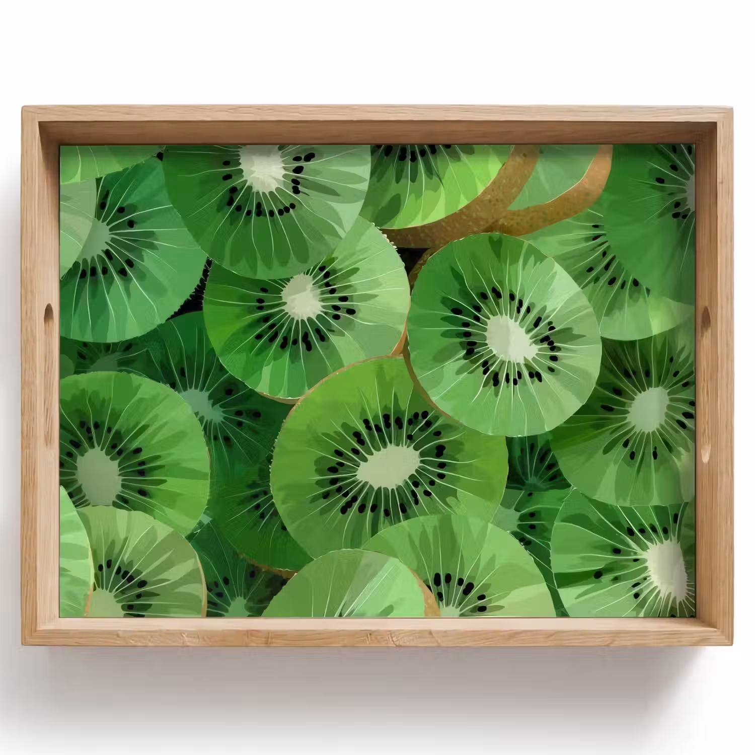 Kiwi - Groen - Pitten Dienblad Rechthoek middel -z3d_shopping