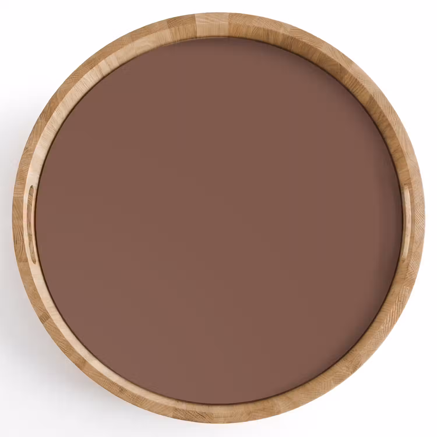 Muted - Chestnut - Bruin Dienblad Rond middel 914 -z3d_shopping