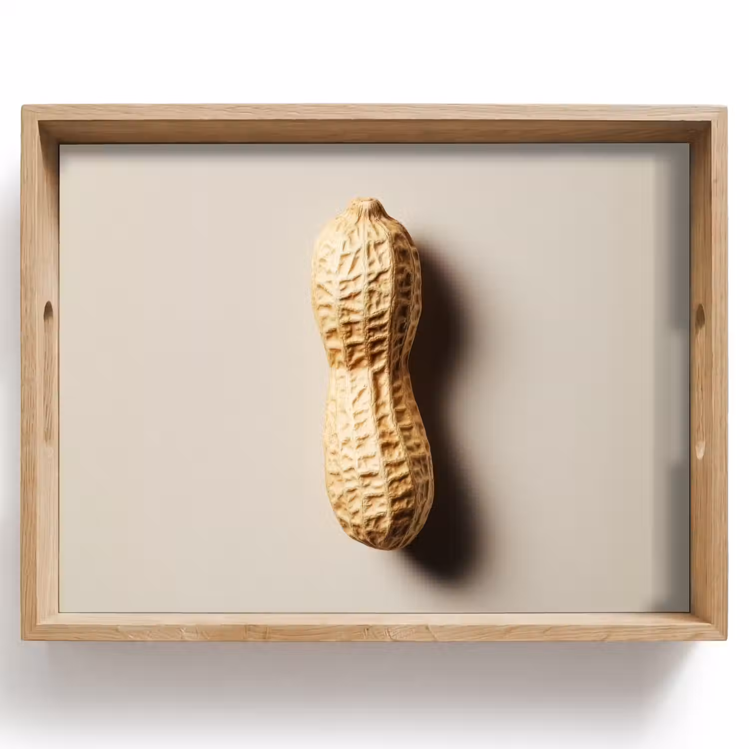 Pinda - Ruw - Beige Dienblad Rechthoek middel -z3d_shopping