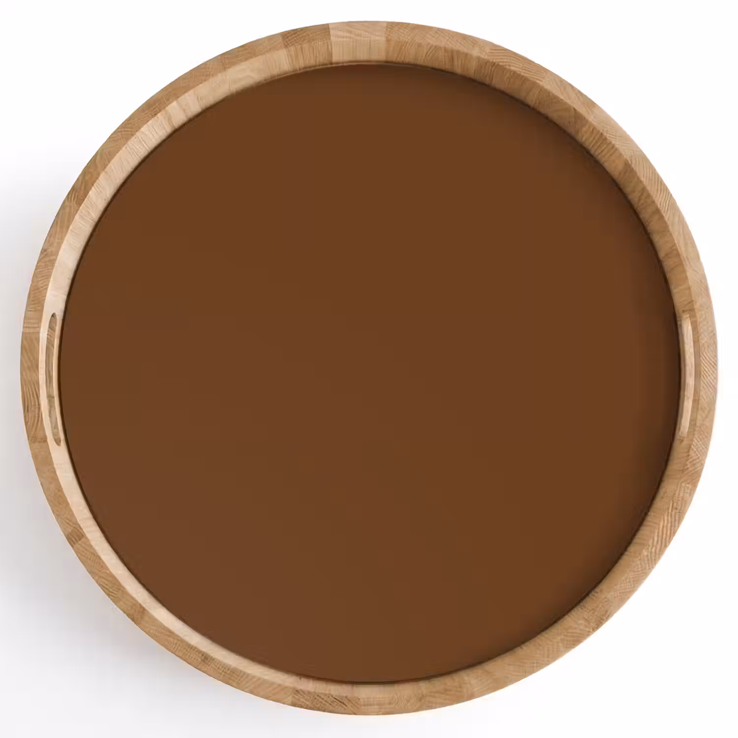 Rich - Espresso - Bruin Dienblad Rond middel 914 -z3d_shopping
