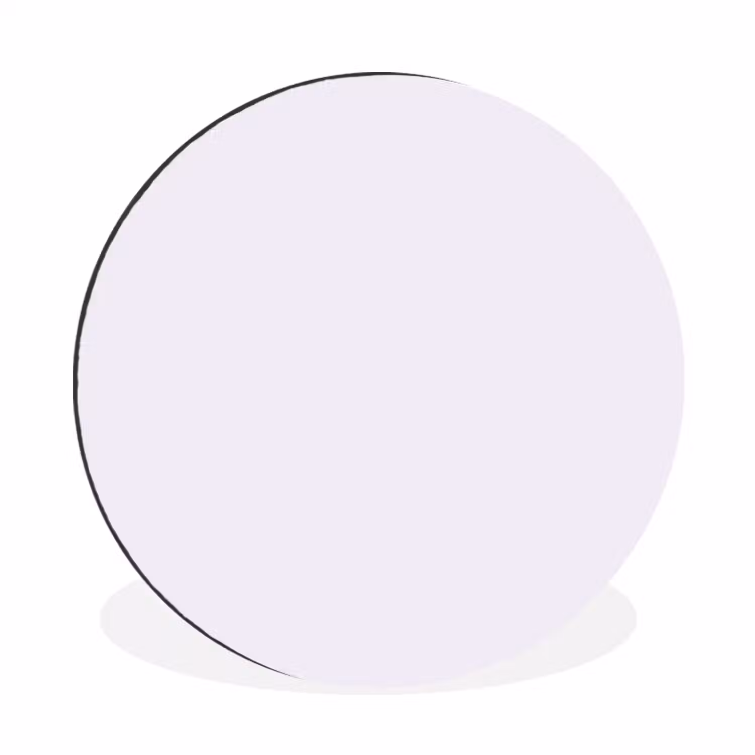 Lilac - Luxe - Paars Wandcirkel aluminium klein 190 -3d