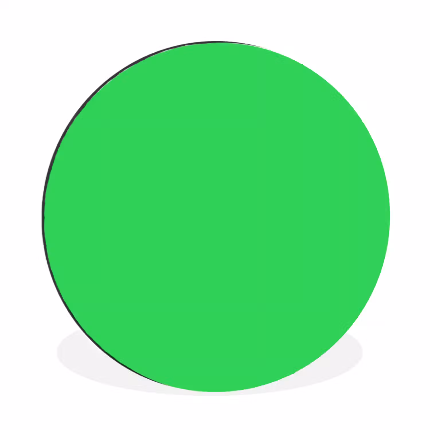 Mint - Green - Groen Wandcirkel aluminium klein 190 -3d