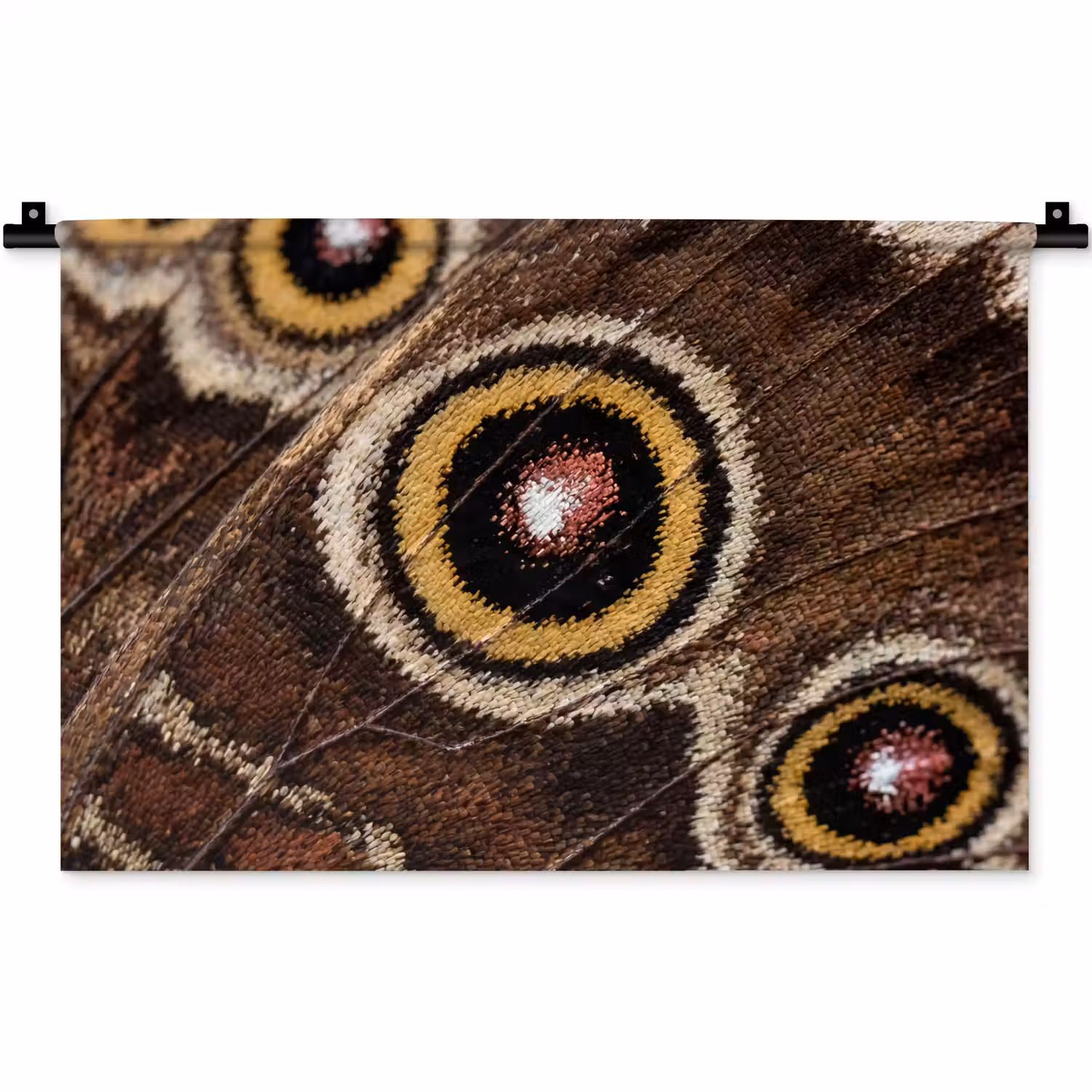 Vlinder - Vleugel - Abstract Wandkleed katoen klein -zz3d