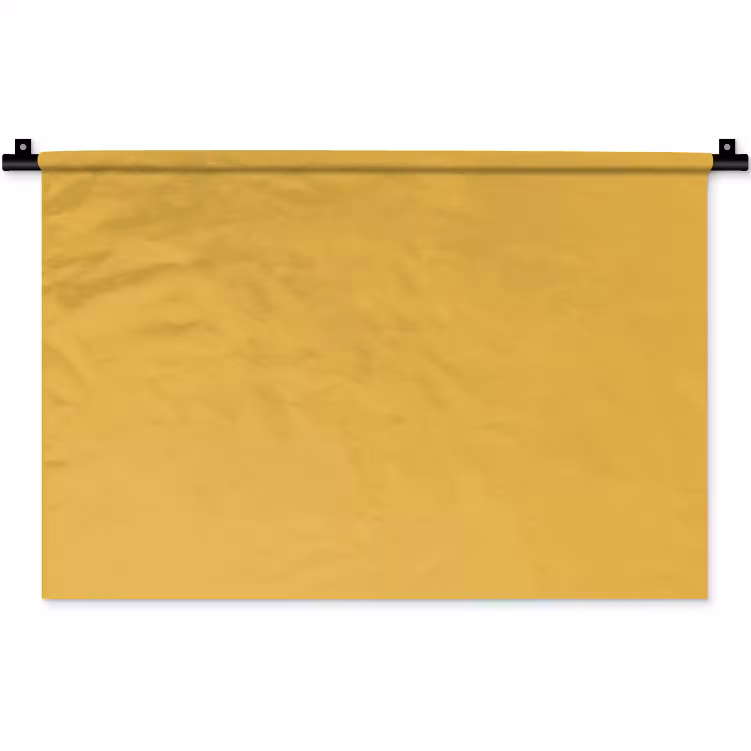 Joyful - Mustard - Geel Wandkleed katoen klein 269 -zz3d