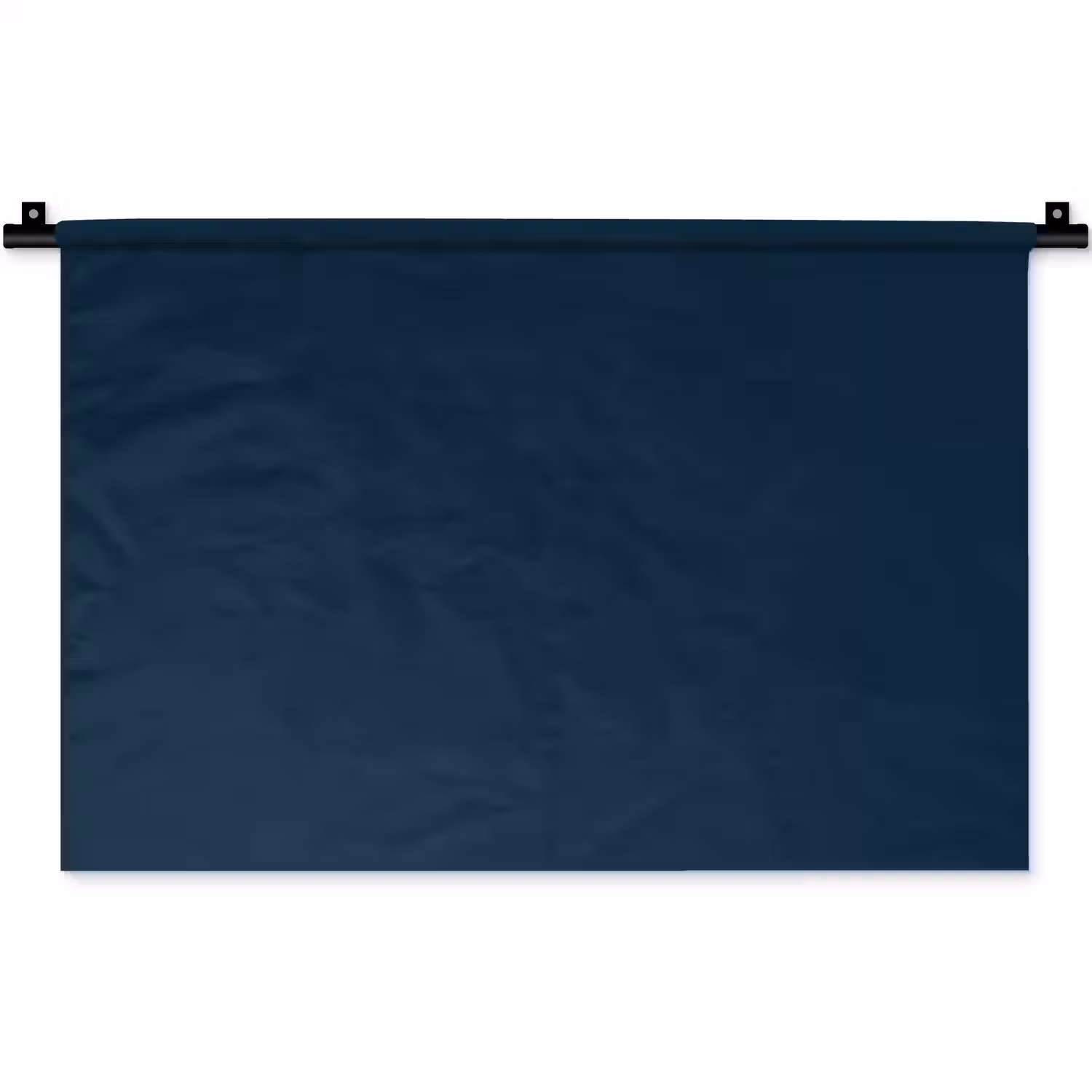 Midnight - Blue - Blauw Wandkleed katoen klein 269 -zz3d