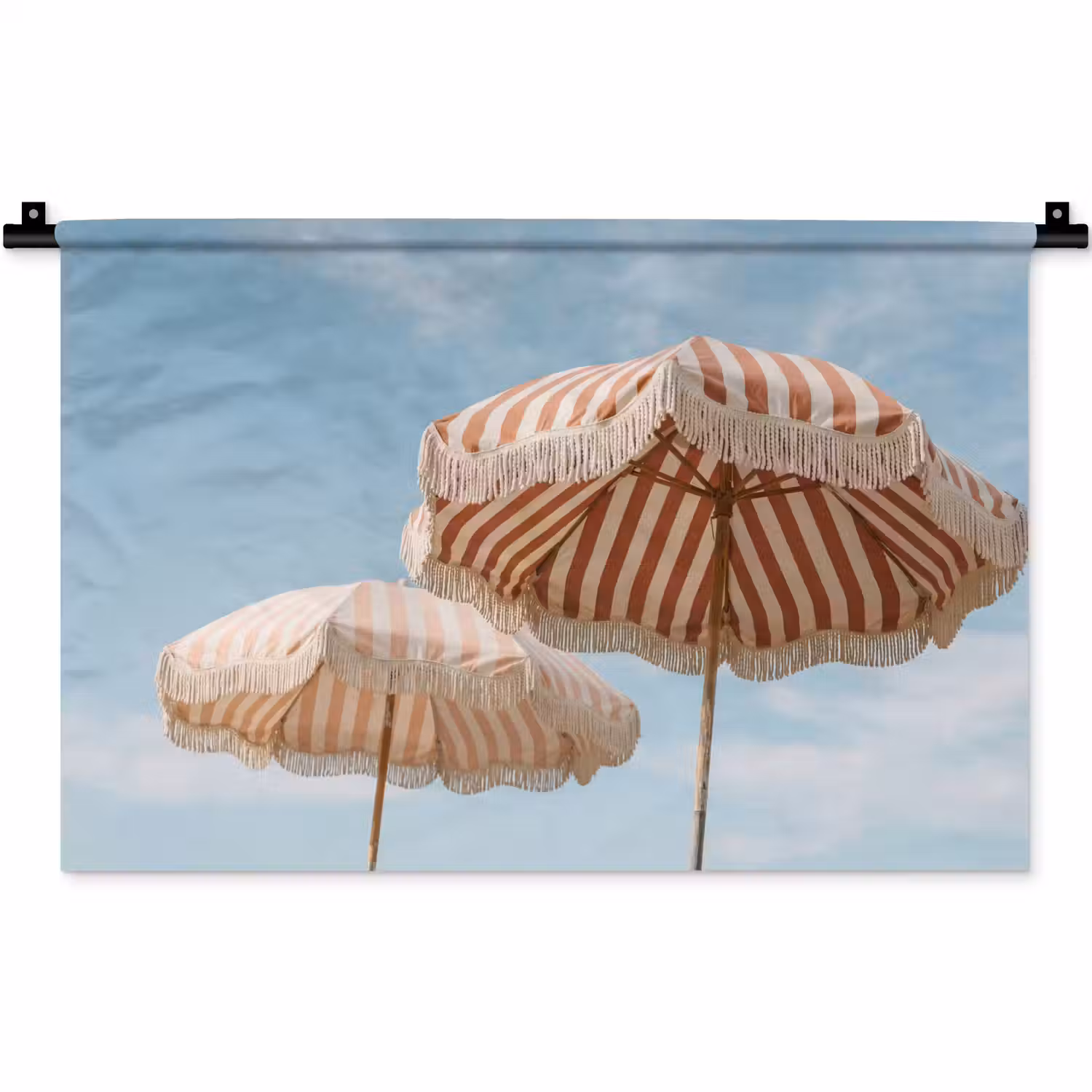 Parasol - Lucht - Rood Wandkleed katoen klein -zz3d