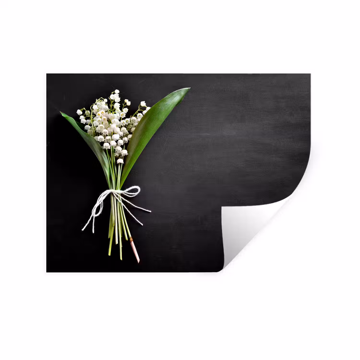 bloemen-5-1-1 Muursticker klein -3d