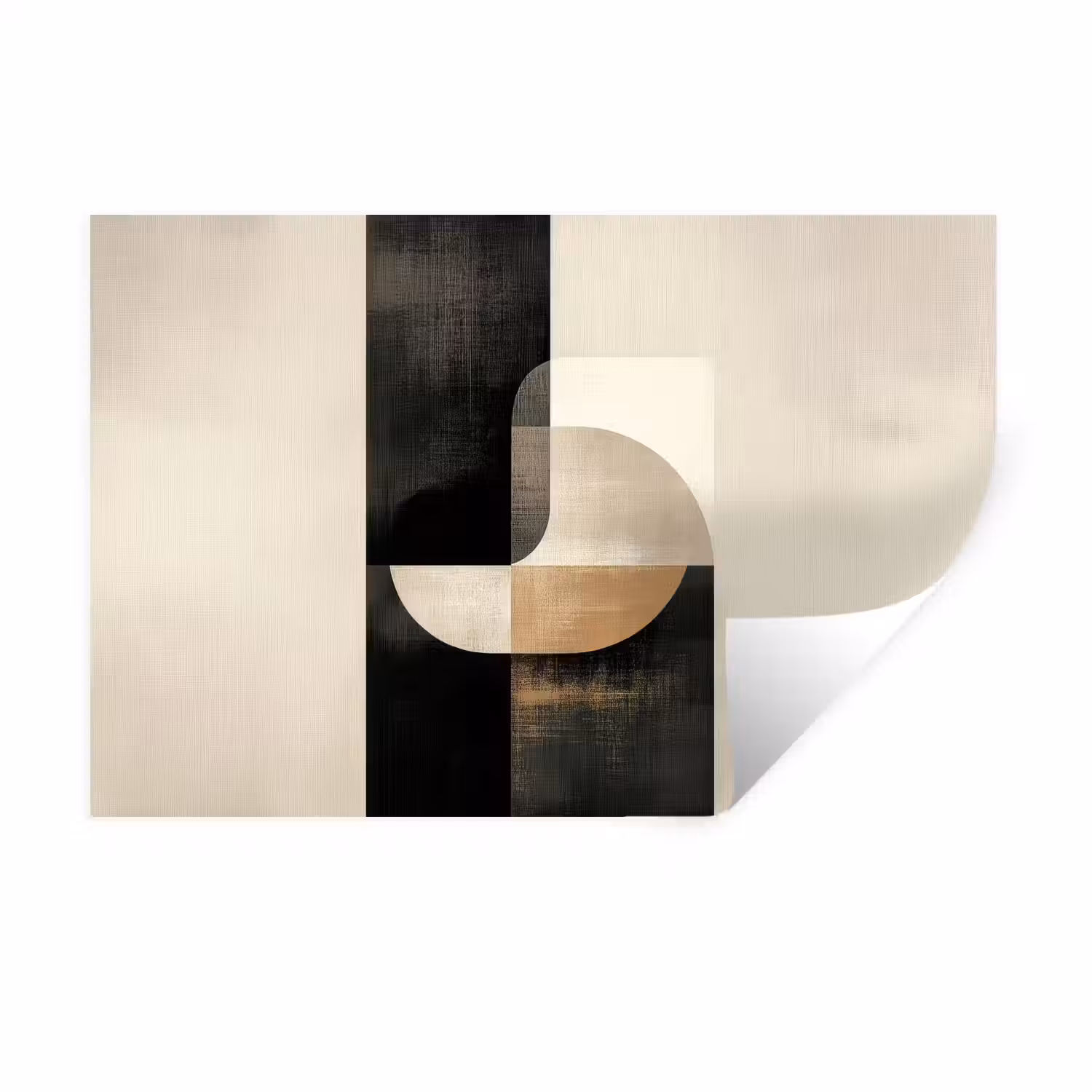 Modern - Vierkant - Vormen Muursticker klein -3d