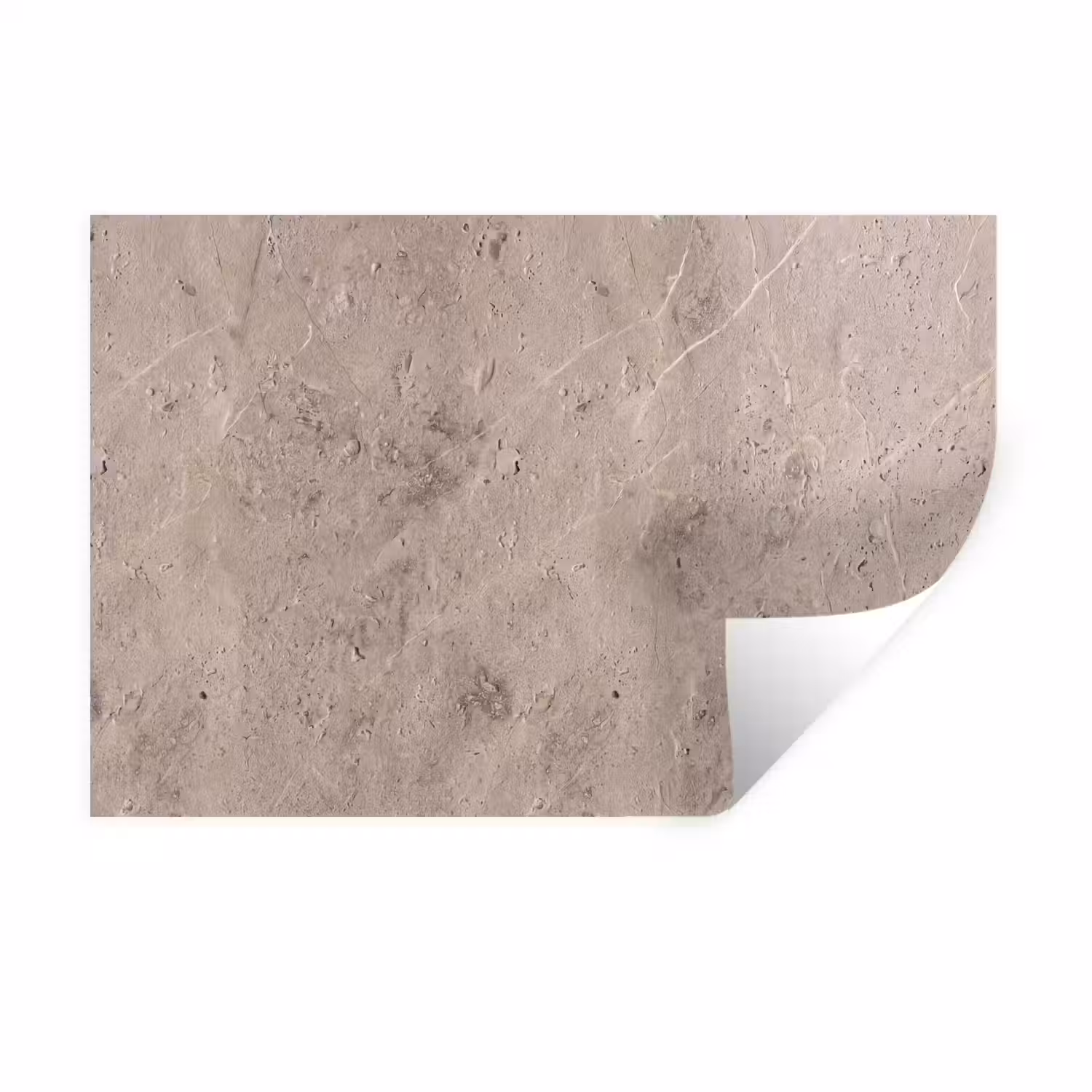 Textuur - Steen - Patroon - Rustiek - Beige Muursticker klein -3d