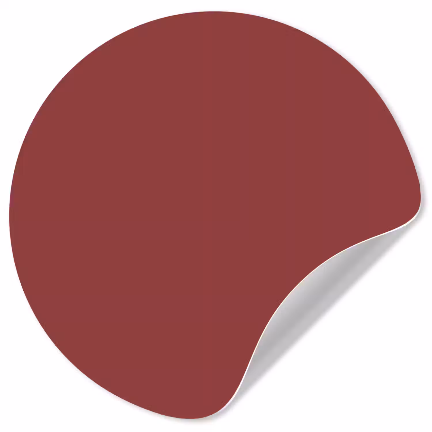 Barn - Antique - Rood Wandcirkel behangsticker klein 186 -3d
