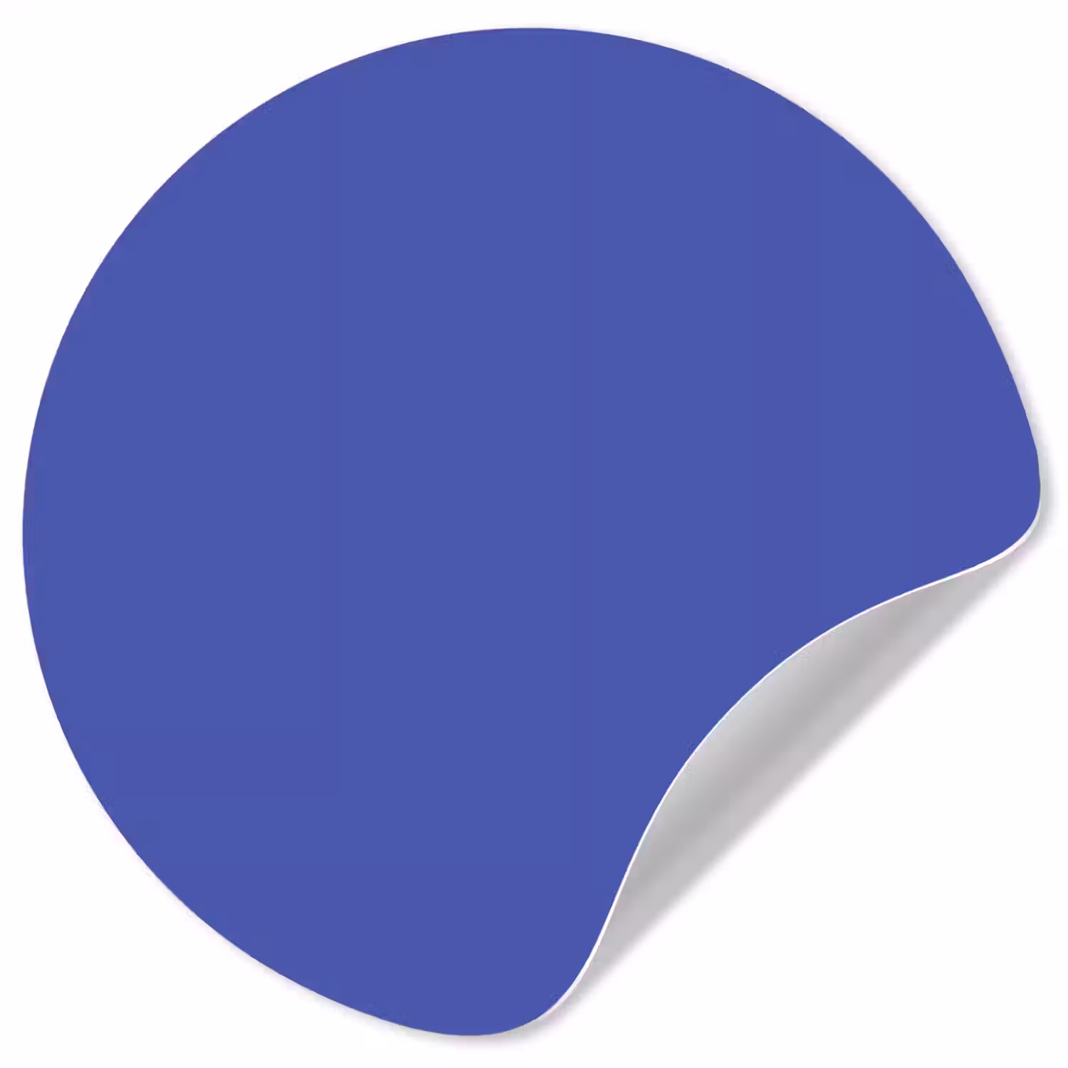 Chinese - Blue - Blauw Wandcirkel behangsticker klein 186 -3d