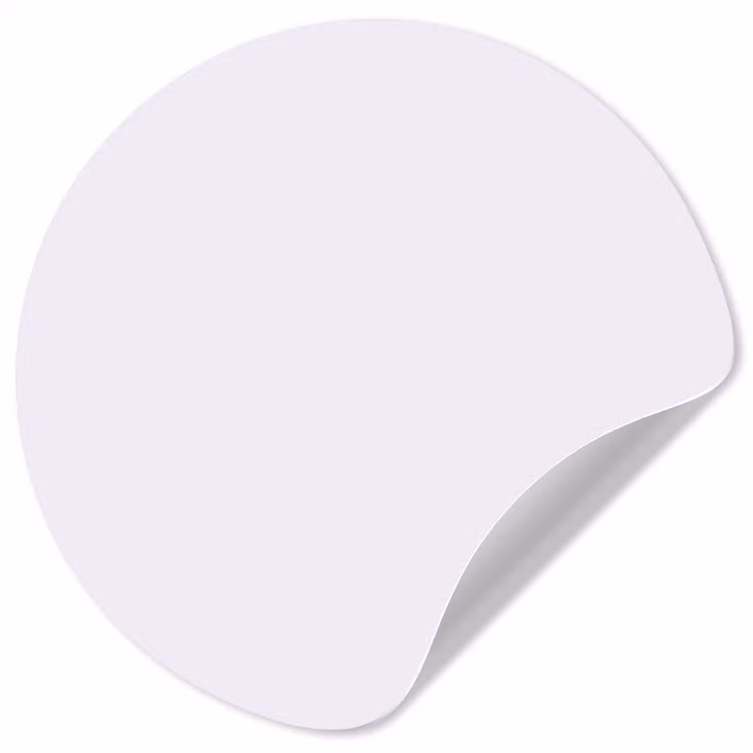 Lilac - Luxe - Paars Wandcirkel behangsticker klein 186 -3d