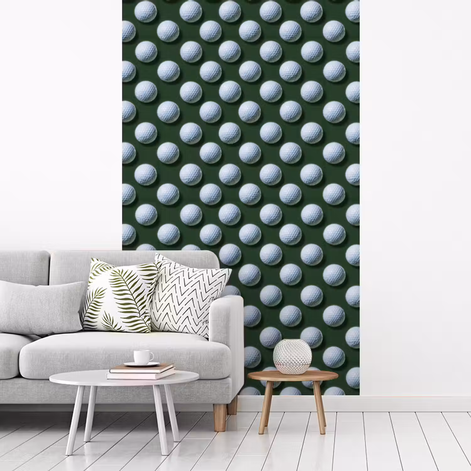 Ballen - Golf - Groen fotobehang vinyl groot 66 -woonkamer