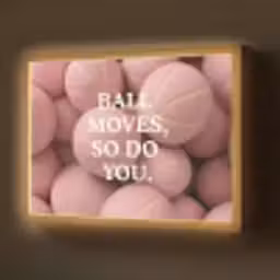 Basketballen - Roze - Quote - Sportief Light Box met batterij (Wandlamp) middel -z3d_website